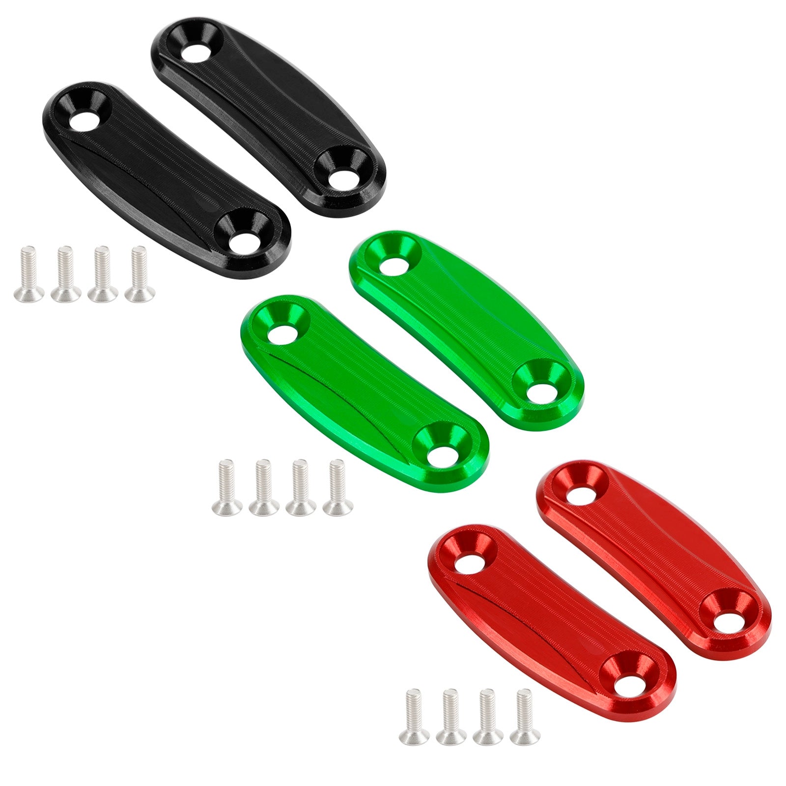 Kawasaki ZX-10R 2011-2015 Mirror delete blanking block off plates