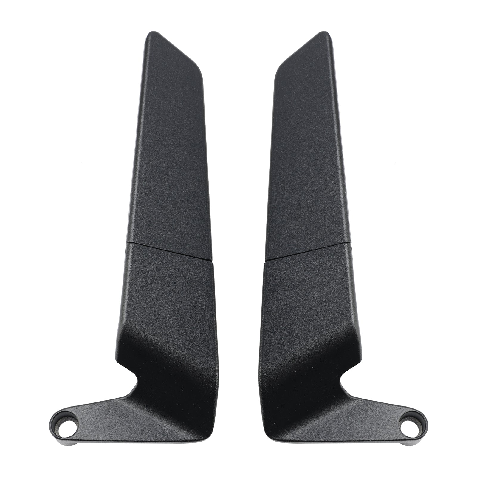 Swivel Wing Fin Rearview Mirrors For Suzuki SV 650 GSX-S 750 950 1000 2017-2023