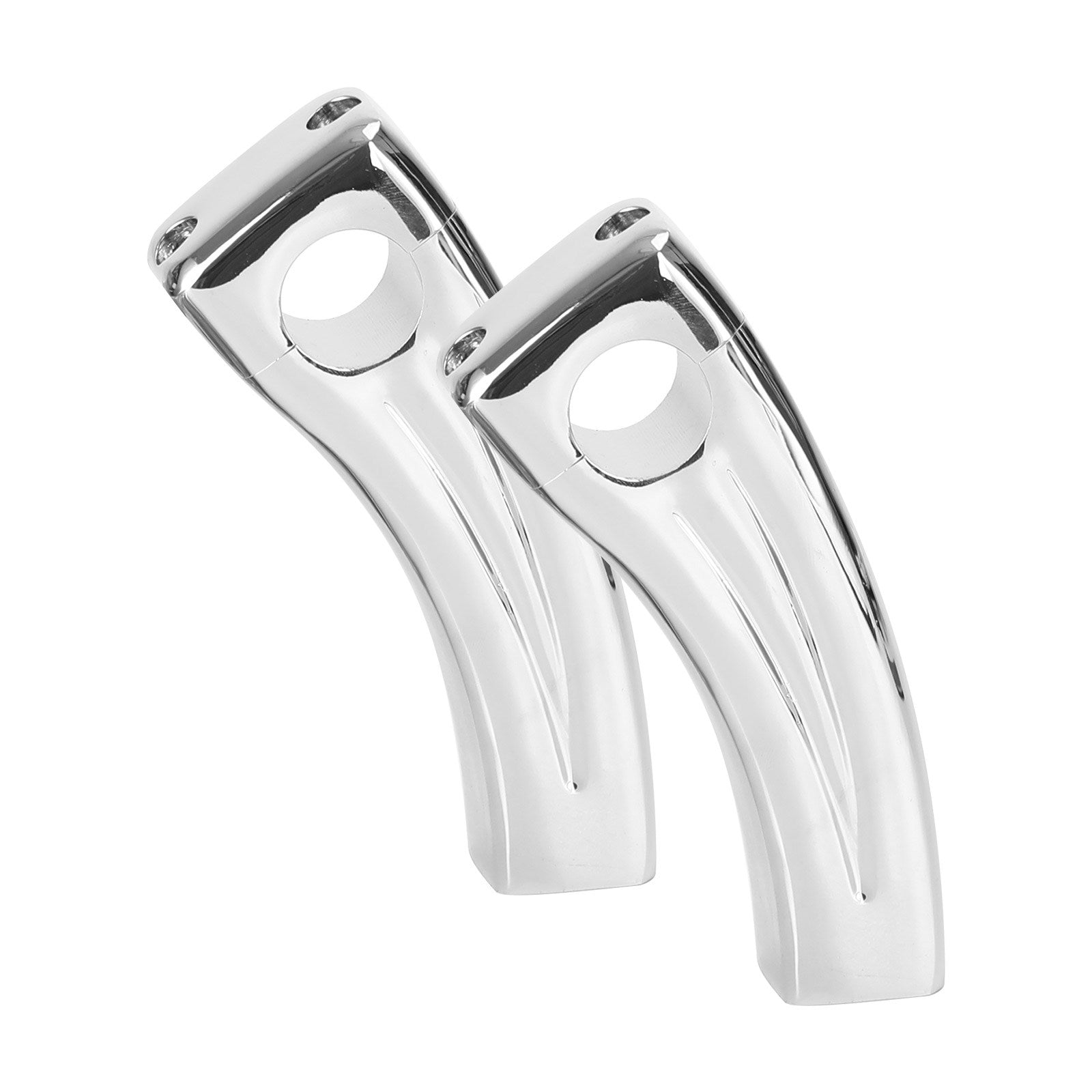 4.5" 빌렛 크롬 1" 바 라이저 풀백 1.5" 혼다 섀도우 인트루더 VTX용