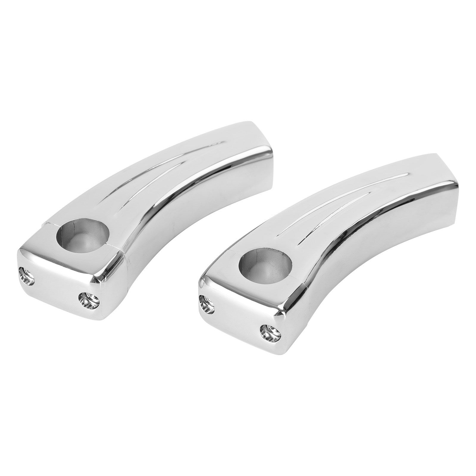 4.5" 빌렛 크롬 1" 바 라이저 풀백 1.5" 혼다 섀도우 인트루더 VTX용