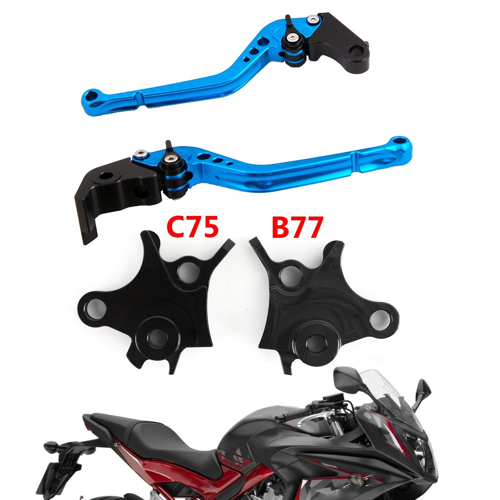 Motorcycle Long Clutch Brake Lever fit for BMW R1200GS Adventure (LC) 2014-2018 Generic