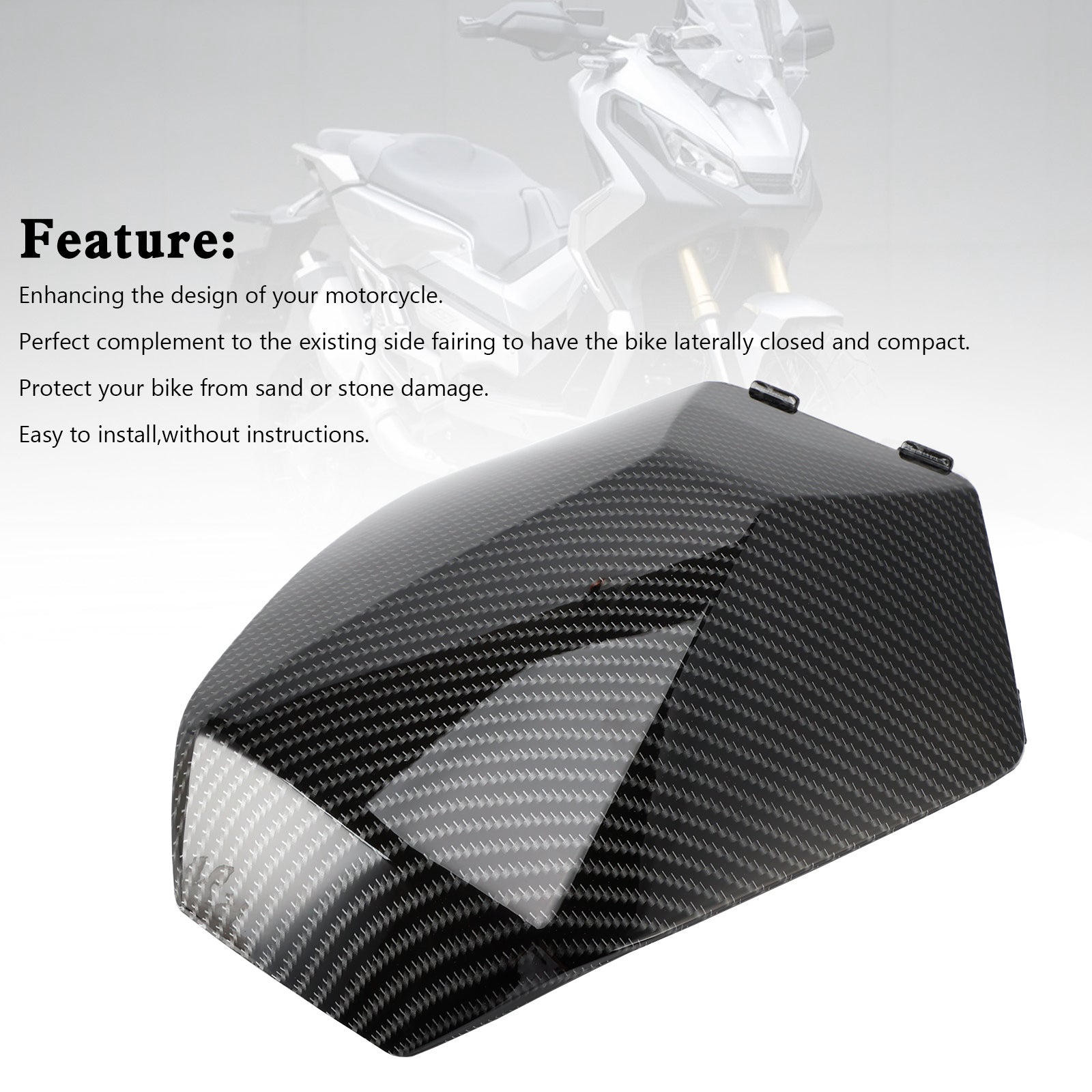 Honda X-ADV 750 XADV 2017-2020 ABS Upper Fairing Cowl Assy Inner Cover