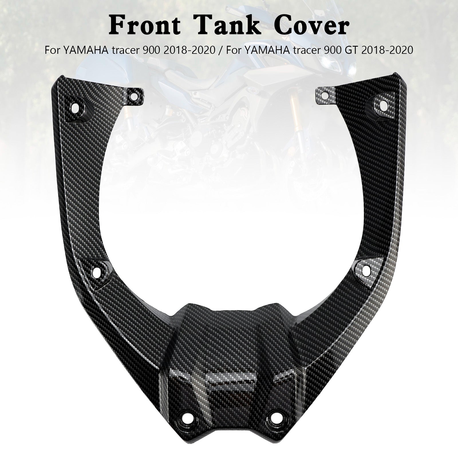ABS Plastic Front Tank Cover Fairing Panel For Yamaha Tracer 900 / GT 2018-2020
