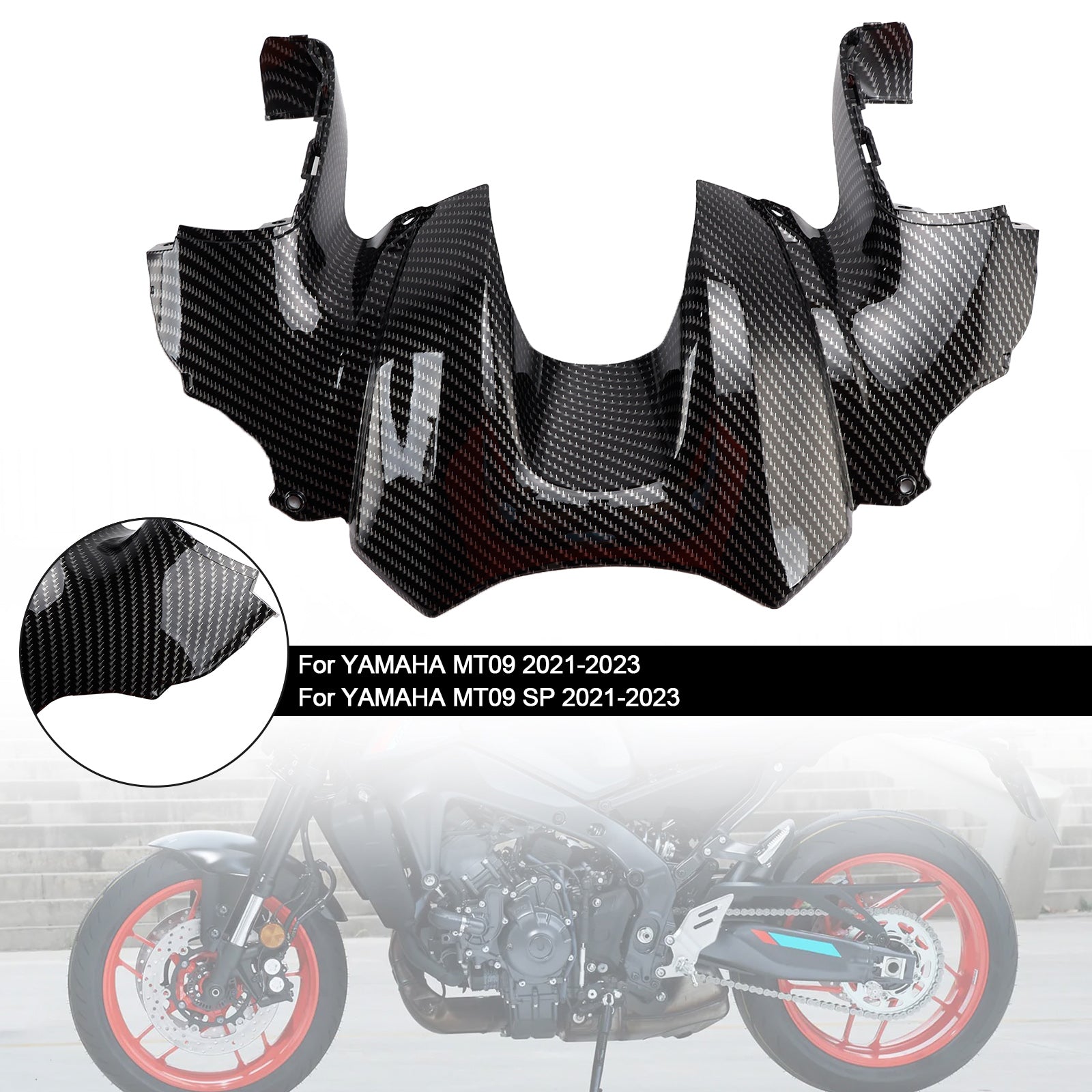 YAMAHA MT-09 MT09 SP 2021-2023 Front Tank Air Box Cover Fairing