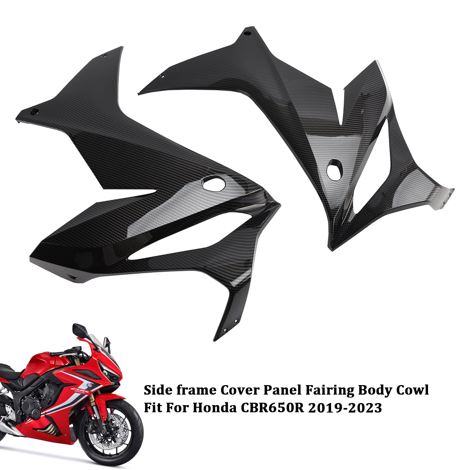 Honda CBR650R 2019-2024 Side frame Cover Panel Fairing Body Cowl