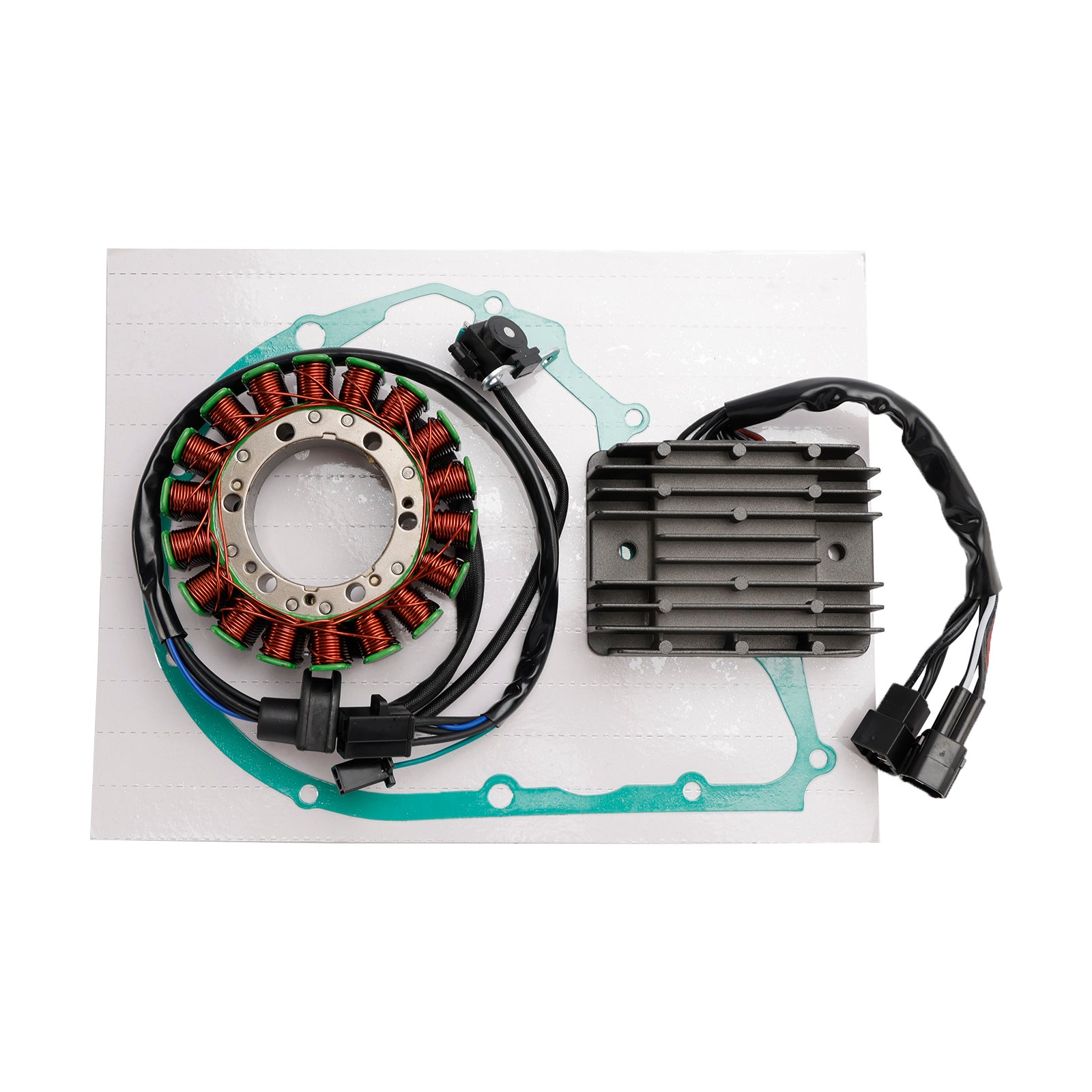 2001-2004 Suzuki VL800 Intruder Volusia Magneto Stator+Voltage Rectifier+Gasket