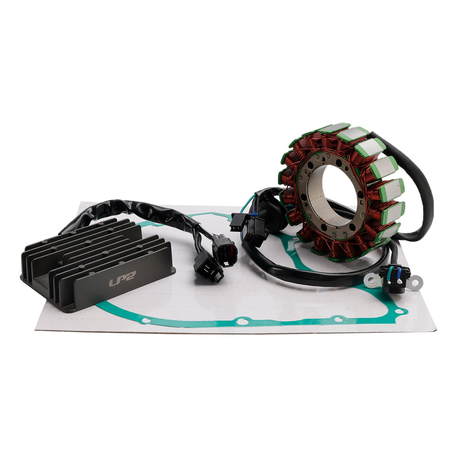 2001-2004 Suzuki VL800 Intruder Volusia Magneto Stator+Voltage Rectifier+Gasket