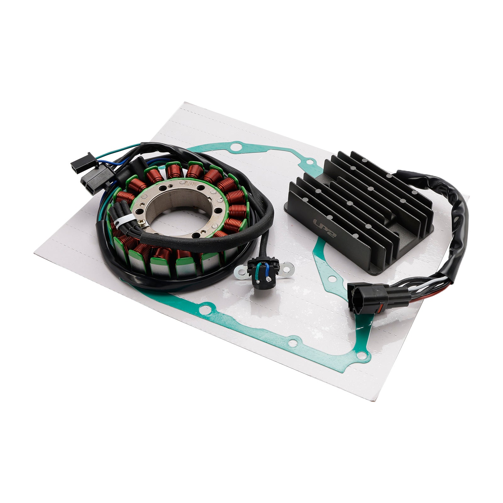 2001-2004 Suzuki VL800 Intruder Volusia Magneto Stator+Voltage Rectifier+Gasket