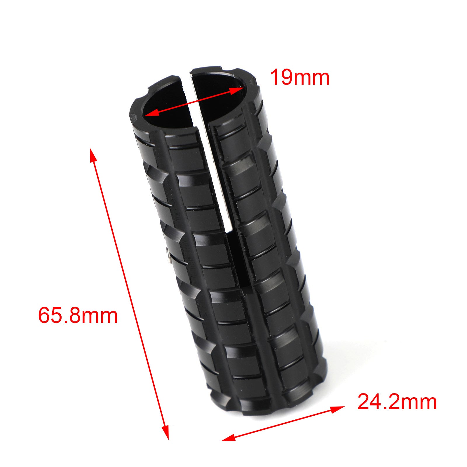 Rear Brake Enlarger Lever Pedal Extension Aluminium For Bmw Most Models Gray Generic