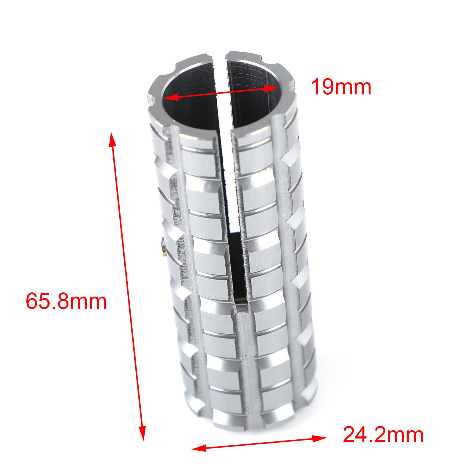 Rear Brake Enlarger Lever Pedal Extension Aluminium For Bmw Most Models Gray Generic