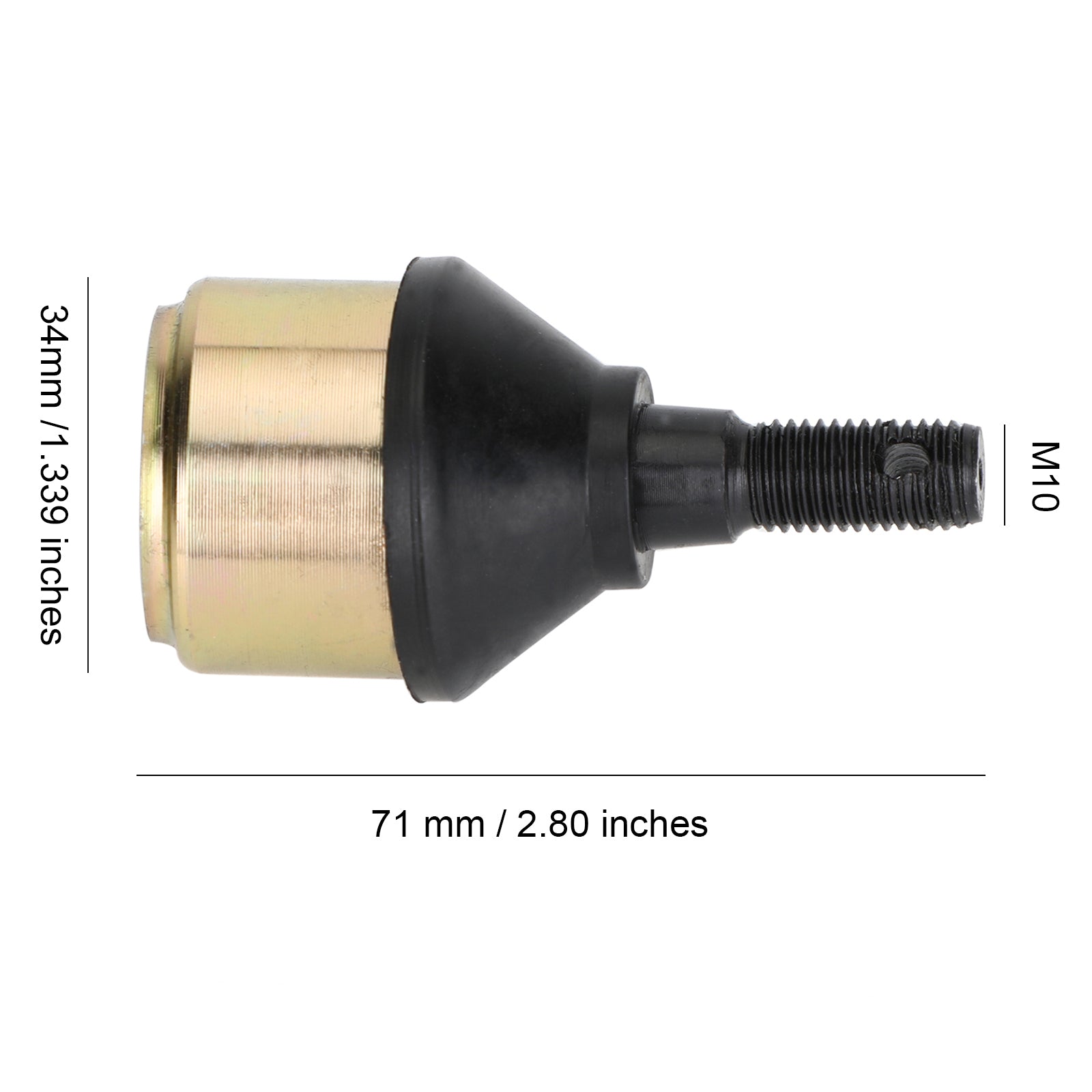 2X Ball Joint for POLARIS SPORTSMAN 570 EFI 2014 7061158 7061130 7061153 7080364 Generic