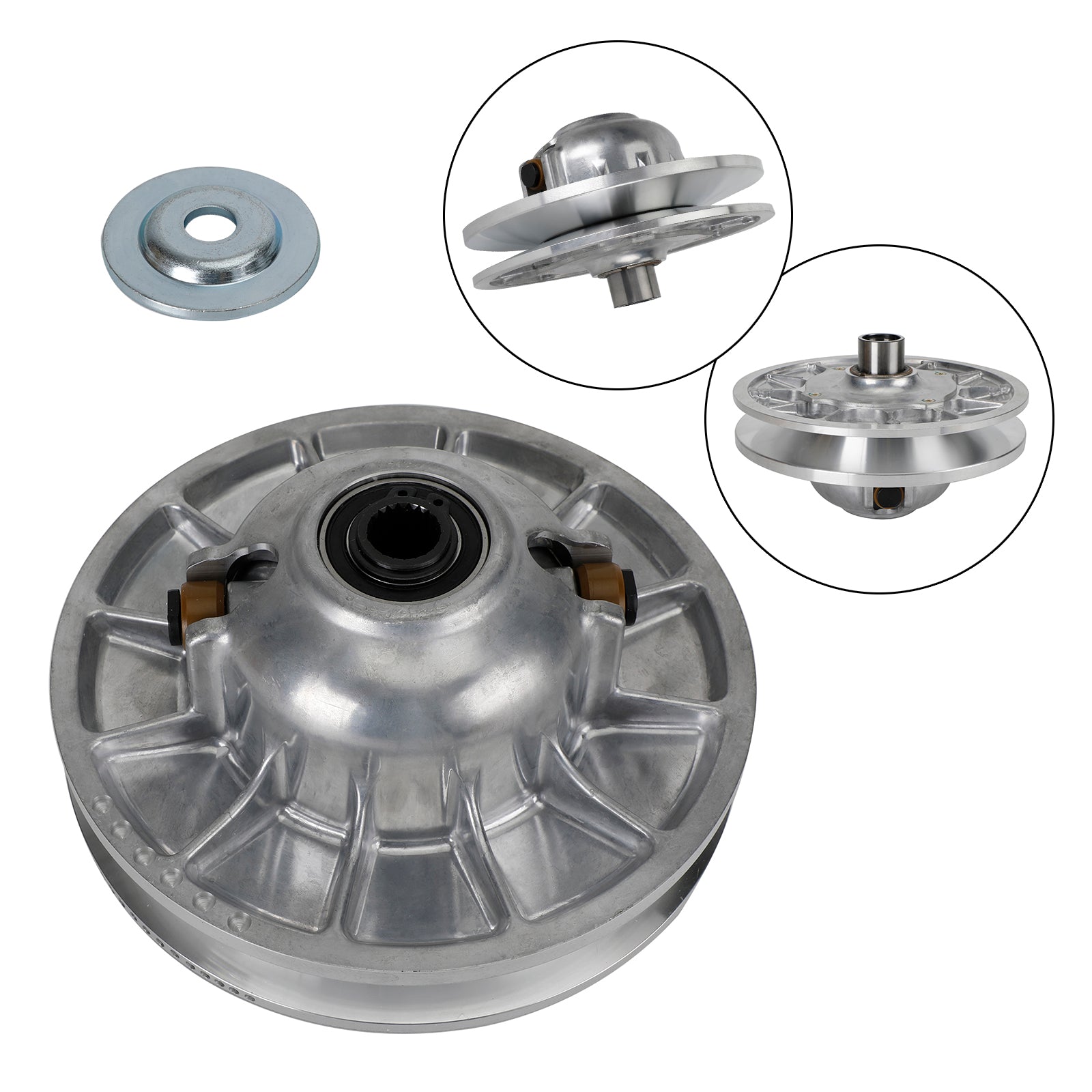 2016-2021 Polaris General / XP 리어 컴플리트 클러치 세컨더리 바리에이터