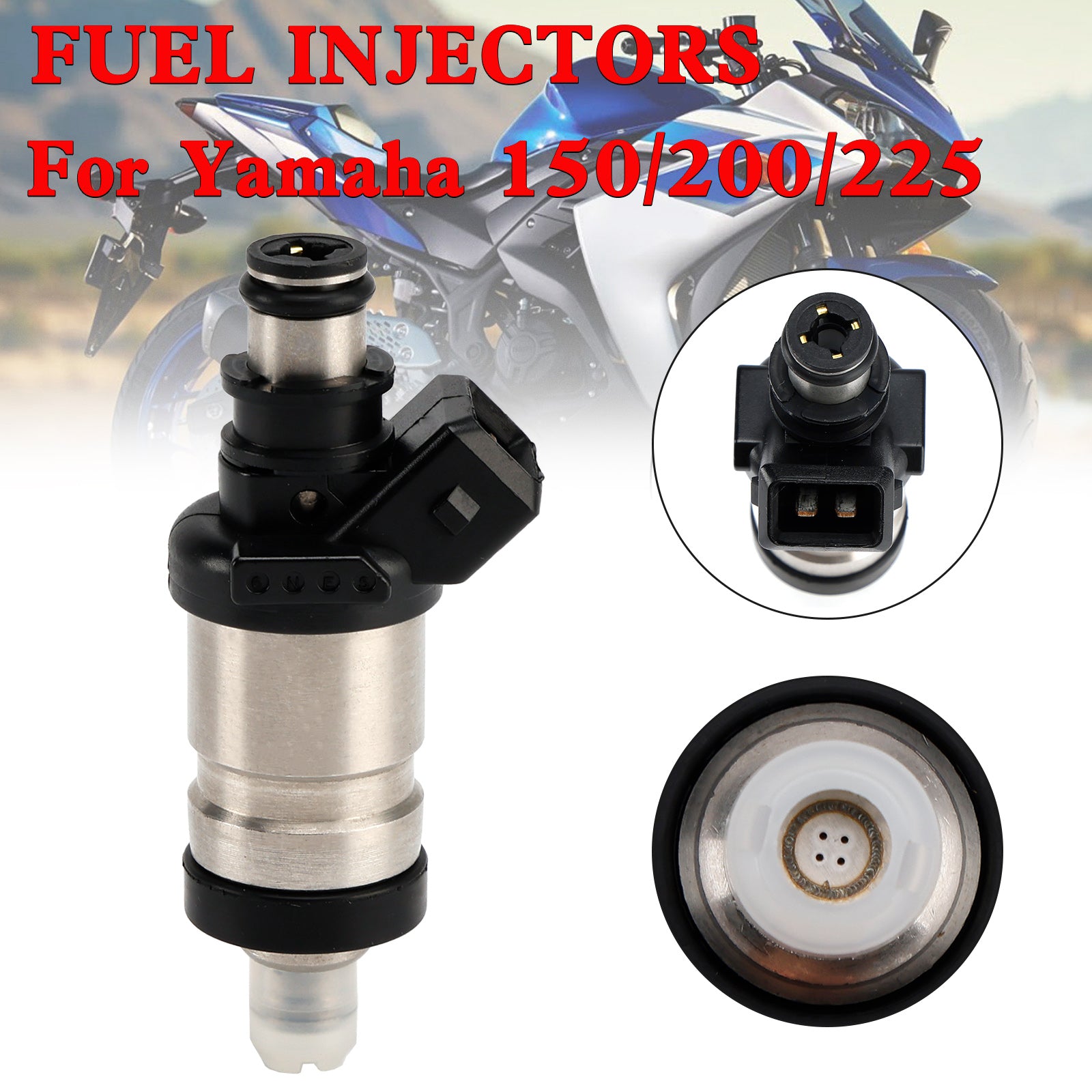 Yamaha 150/200/225 HP 2 Stroke Fuel Injector 65L-13761-00-00