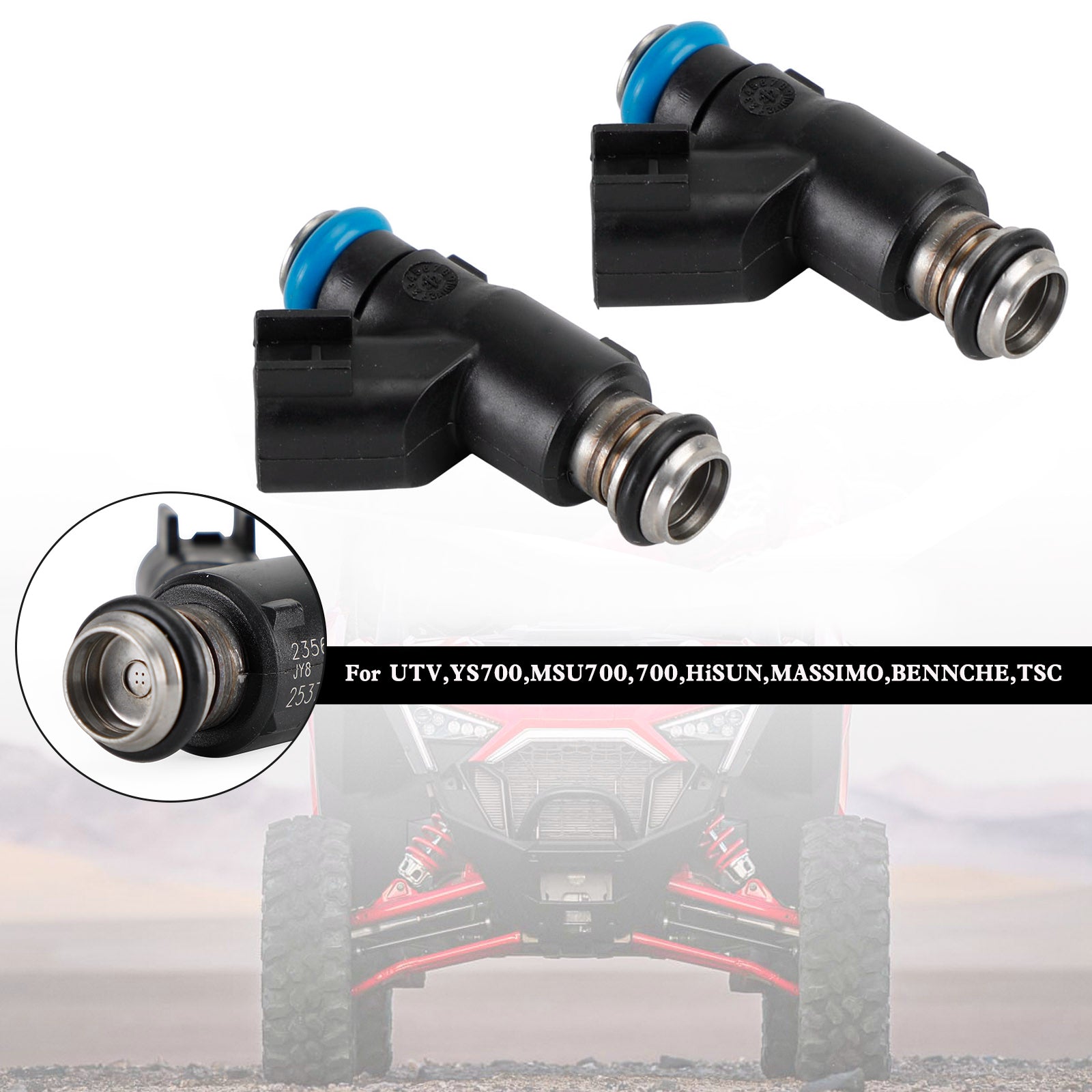 HiSun EFI 700 ATV UTV 25377439 Fuel Injector 2PCS