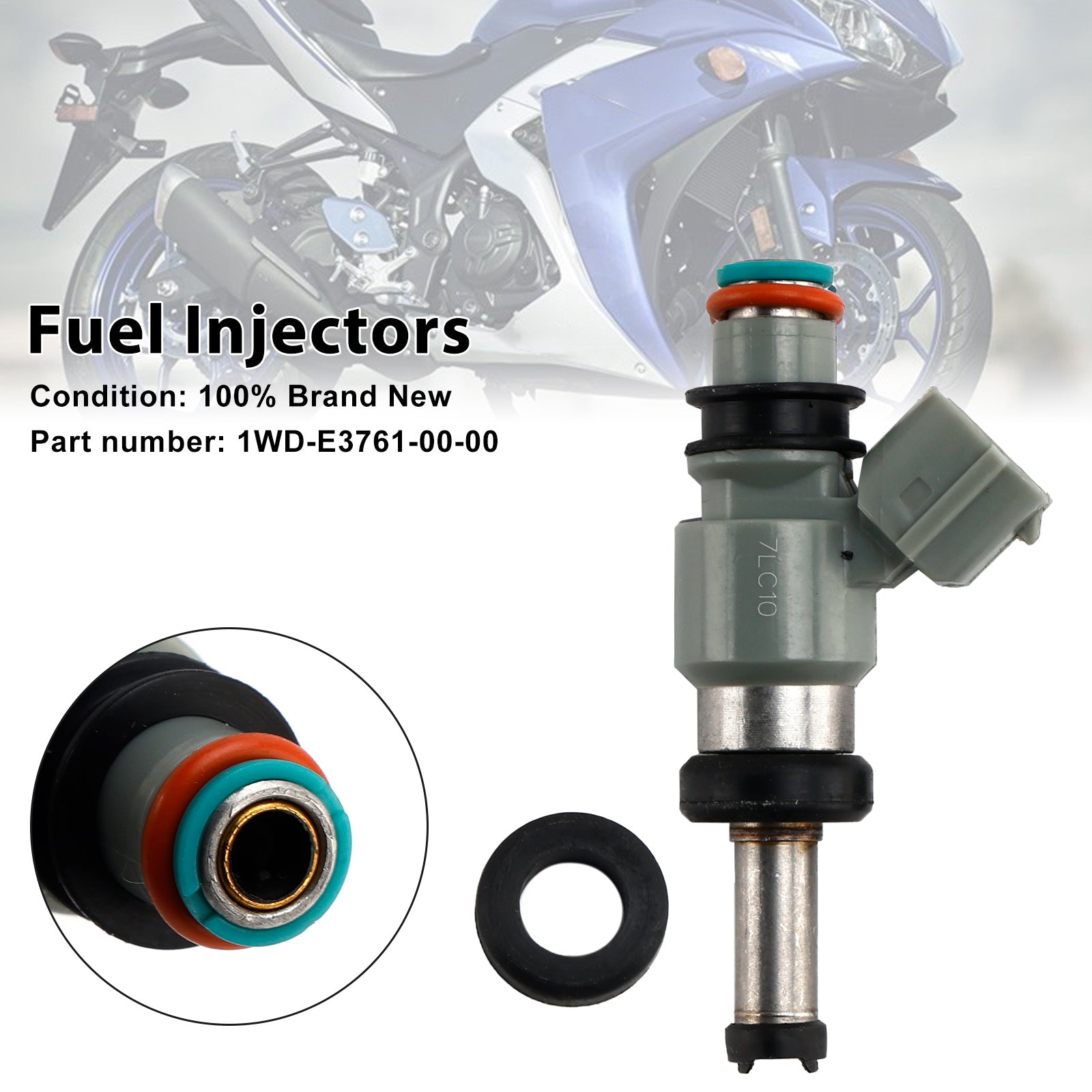 1WD-E3761-00-00 Fuel Injectors For Yamaha YZF-R3 2015-2022