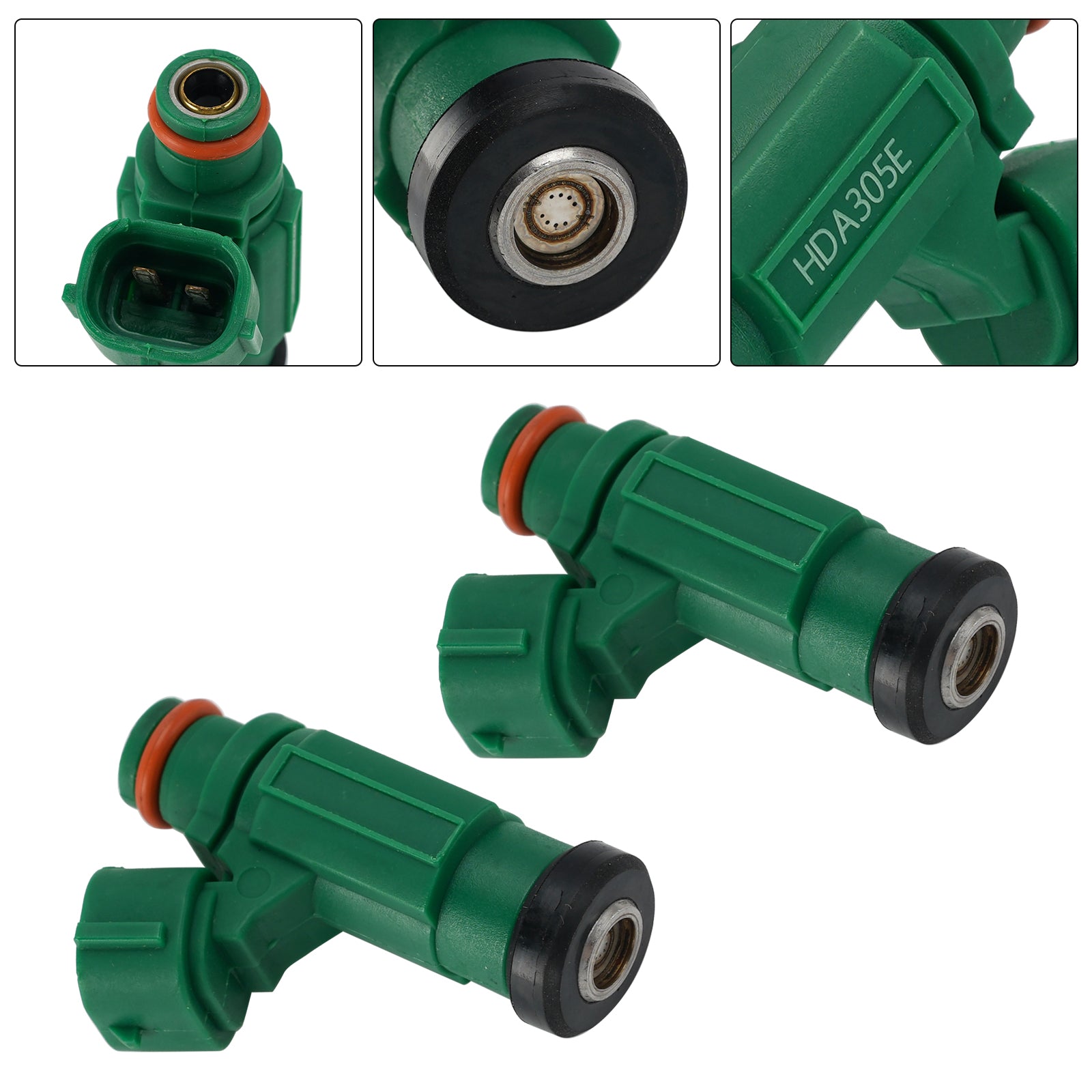 2PC HDA305E Fuel Injectors 15710-16G00 For SUZUKI SV1000 1000S 2003-2007