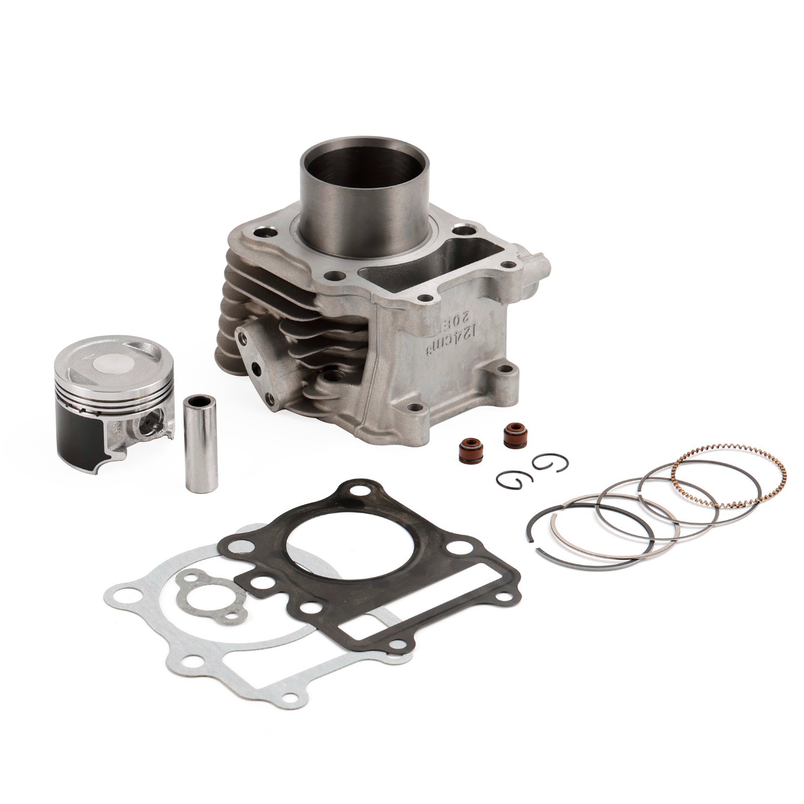 125cc Cylinder Piston Kit for Suzuki AN 125 CF42A 1995 199 1997 1998 1999 2000