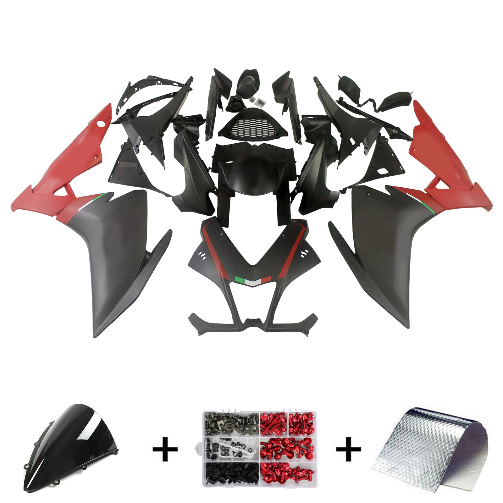 Injection Fairing Kit Bodywork Plastic ABS fit For Aprilia RSV4 1000 2009-2015
