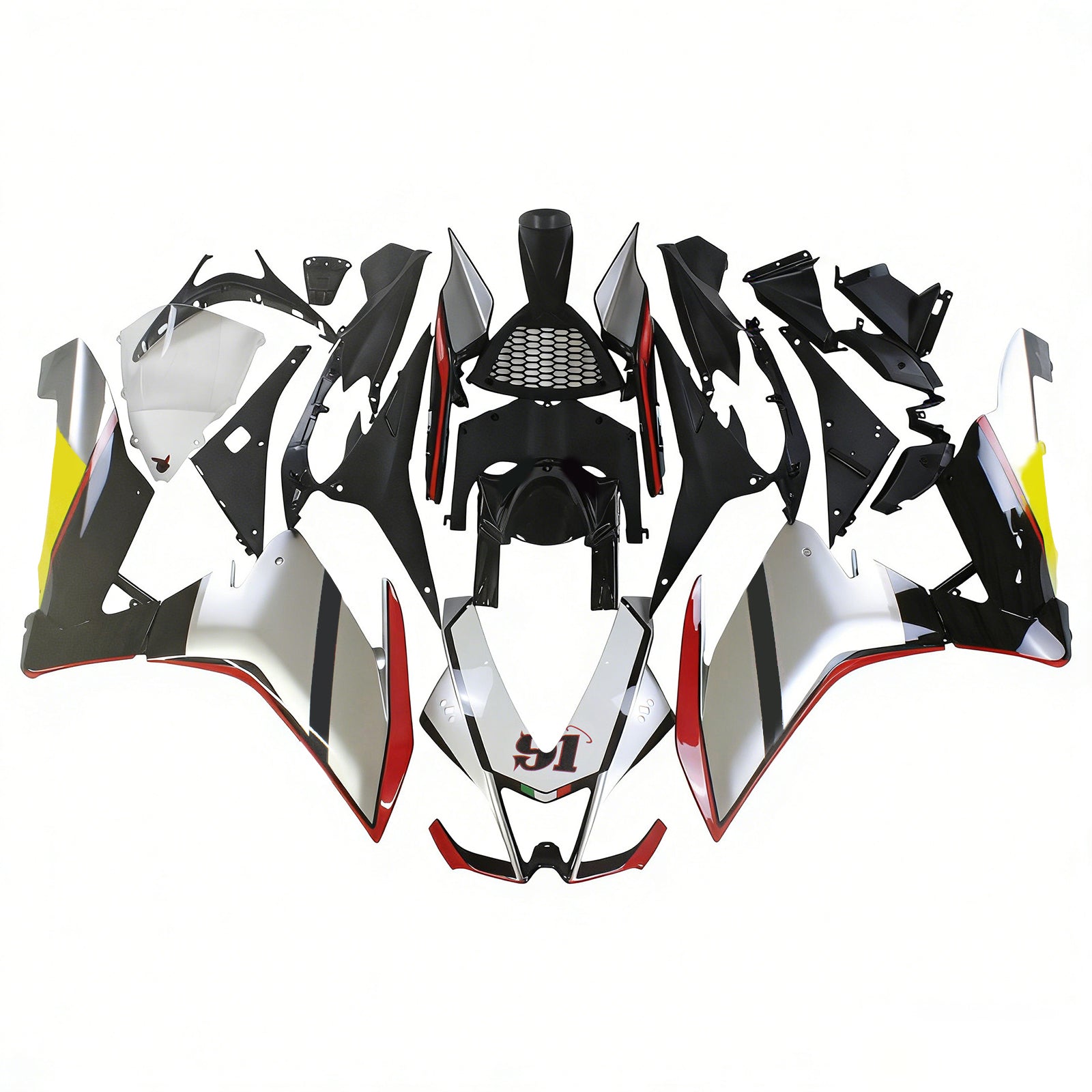 Amotopart Aprilia RSV4 1000 2009-2015 Fairing Kit Bodywork Plastic ABS