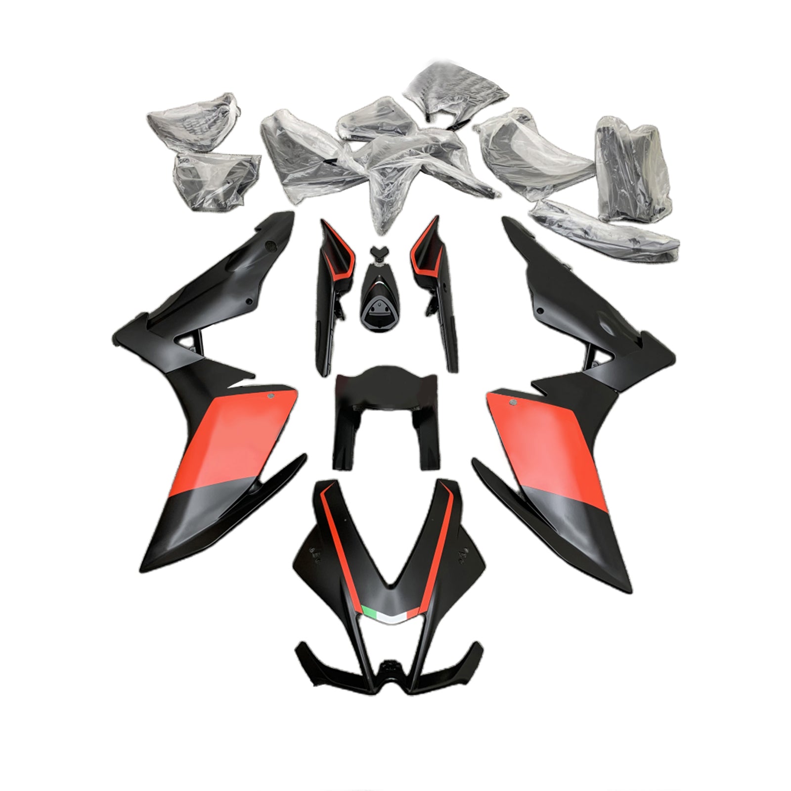 Amotopart Aprilia RSV4 1000 2009-2015 Fairing Kit Bodywork Plastic ABS