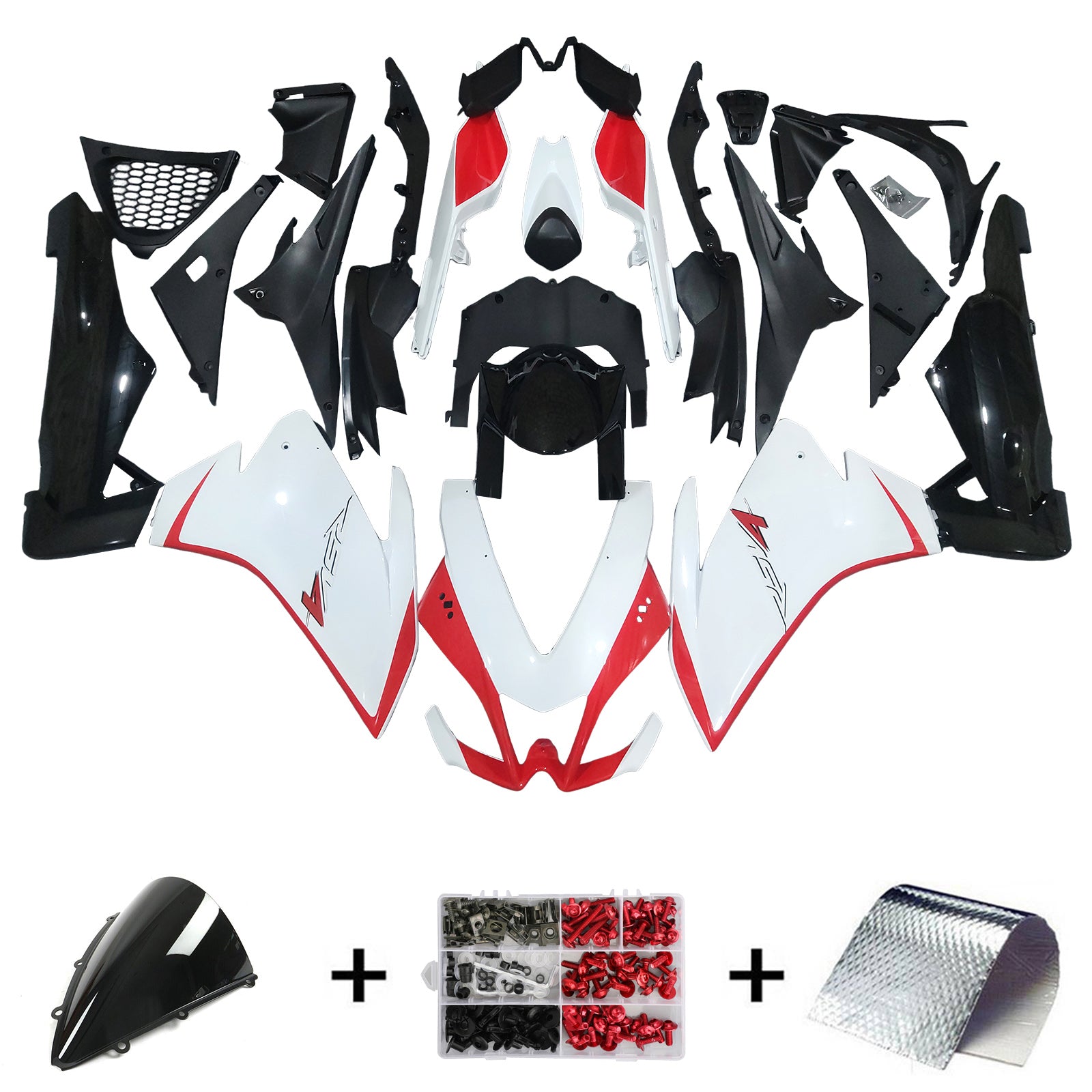 Amotopart Aprilia RSV4 1000 2009-2015 Fairing Kit Bodywork Plastic ABS