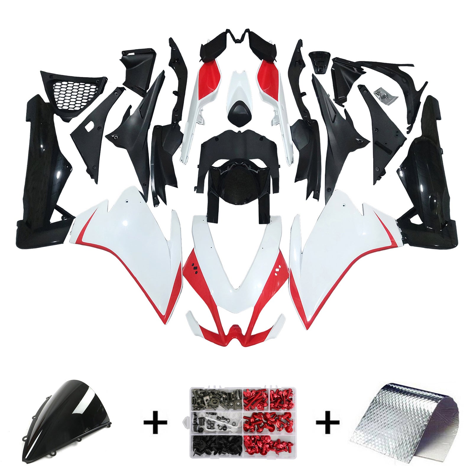 Amotopart Aprilia RSV4 1000 2009-2015 Fairing Kit Bodywork Plastic ABS