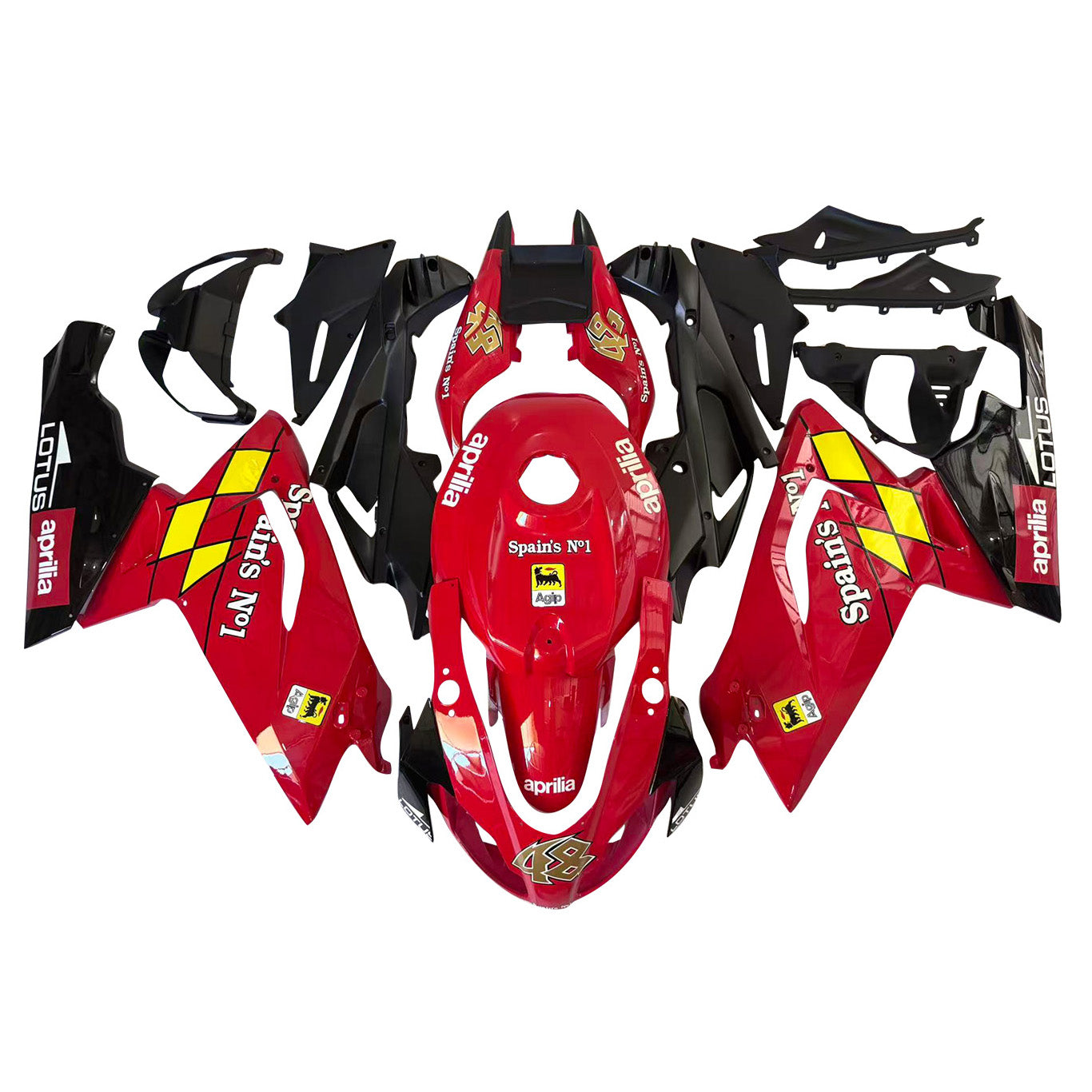 Aprilia RS125 2006-2011 Fairing Kit Bodywork Plastic ABS