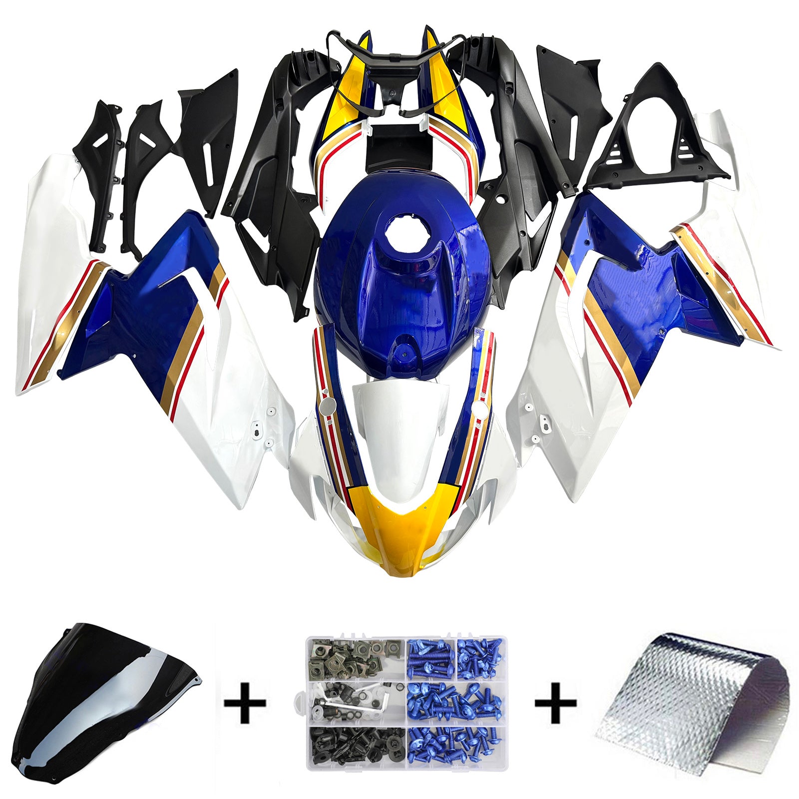 Amotopart Aprilia RS125 2006-2011 Fairing Kit Bodywork Plastic ABS