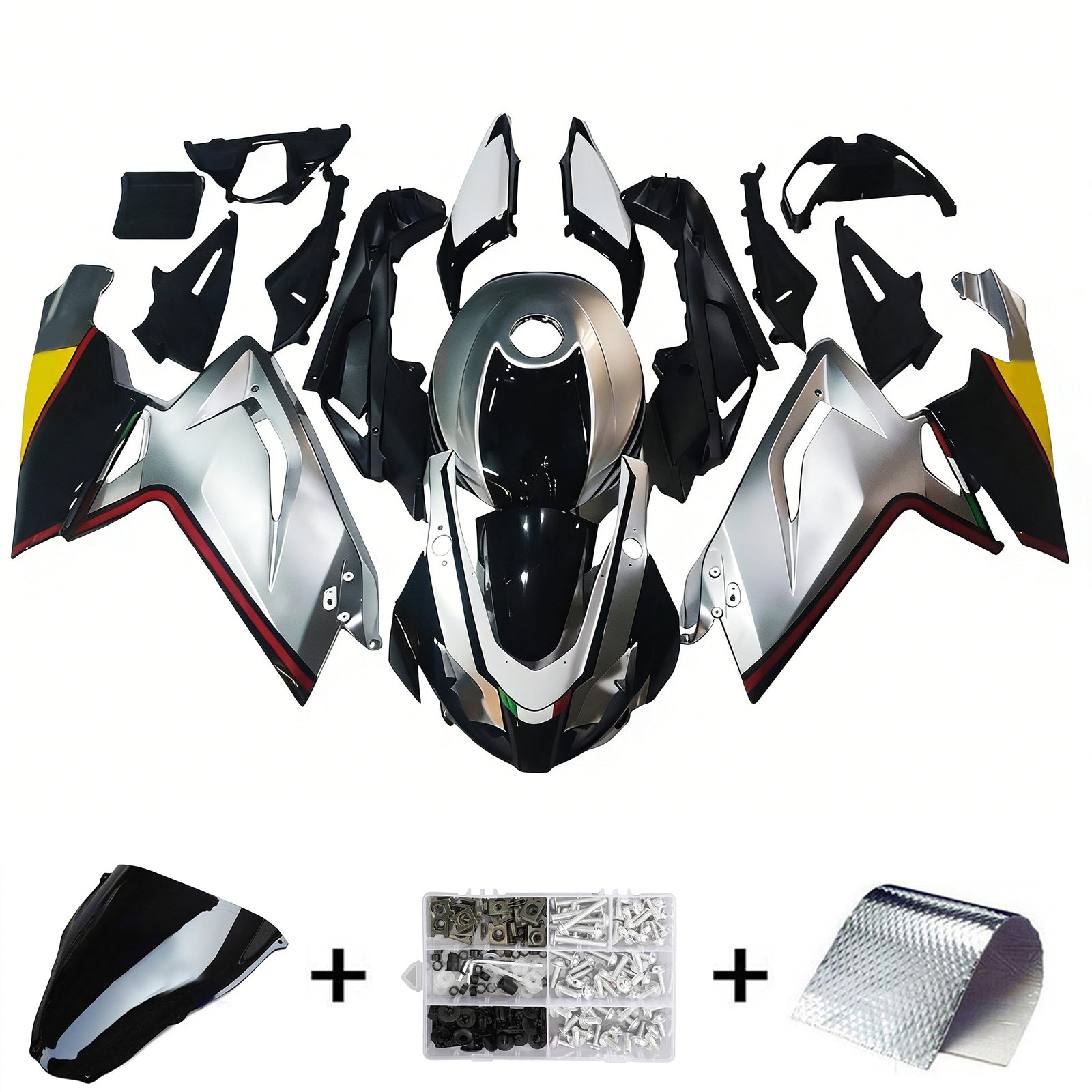 Amotopart Aprilia RS125 2006-2011 Fairing Kit Bodywork Plastic ABS