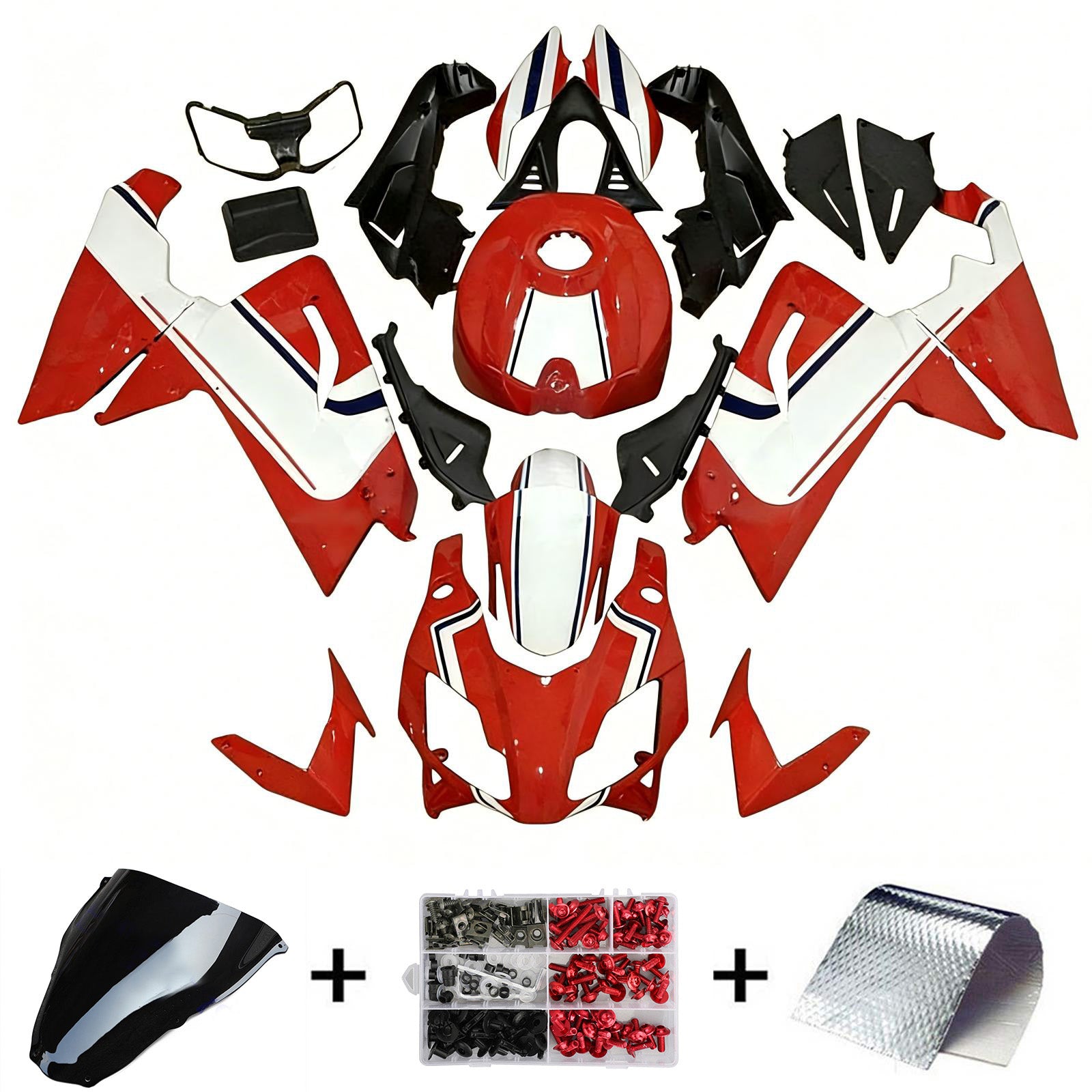 Amotopart Aprilia RS125 2006-2011 Fairing Kit Bodywork Plastic ABS