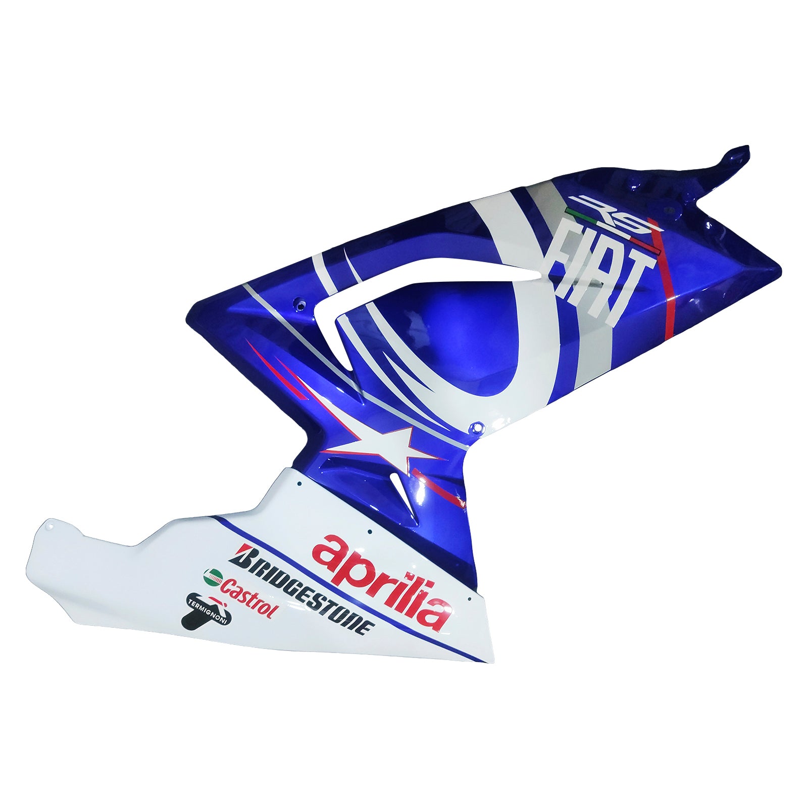 Amotopart Aprilia Rs125 2006-2011 페어링 키트 차체 플라스틱 복근