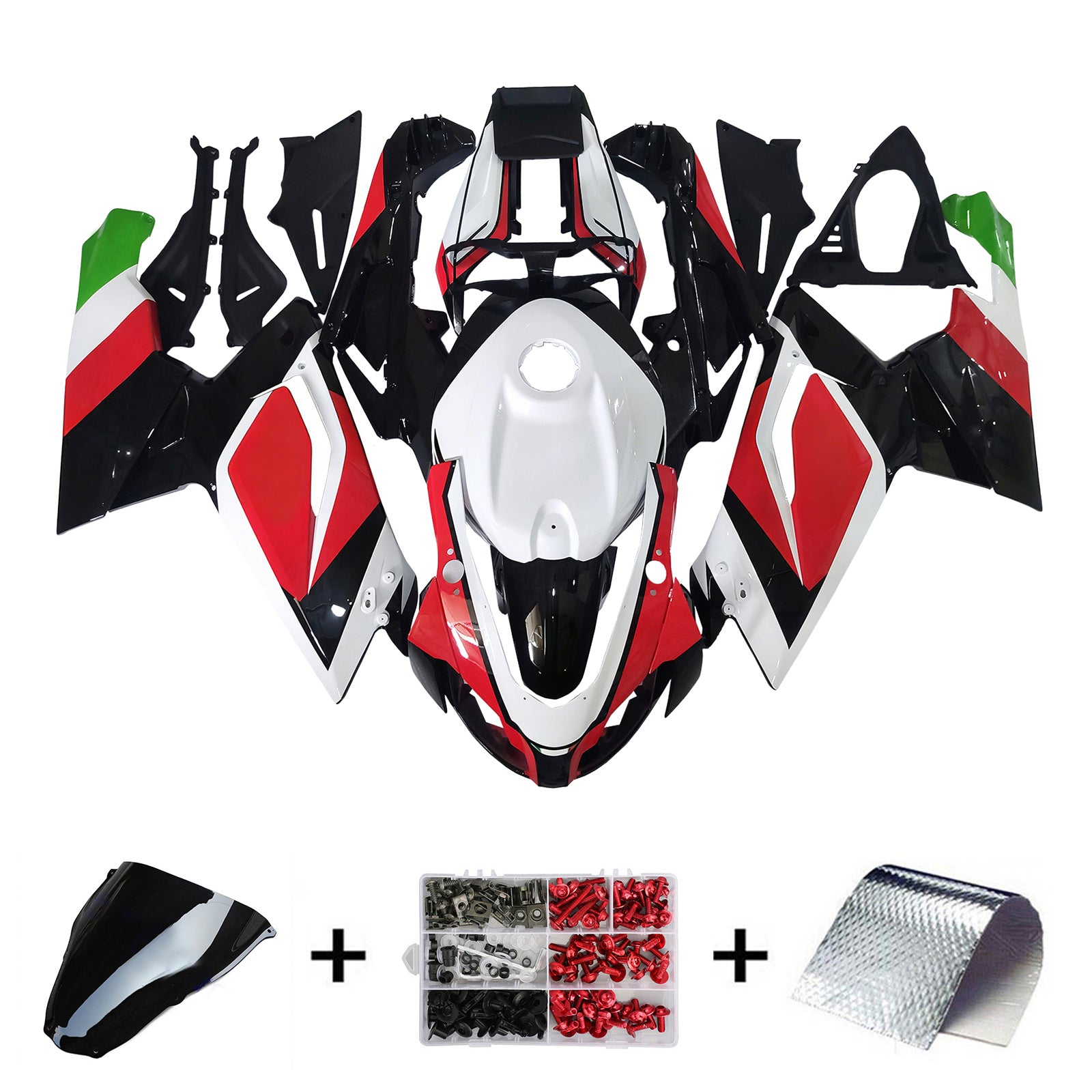 Injection Fairing Kit Bodywork Plastic ABS fit For Aprilia RS125 2006-2011
