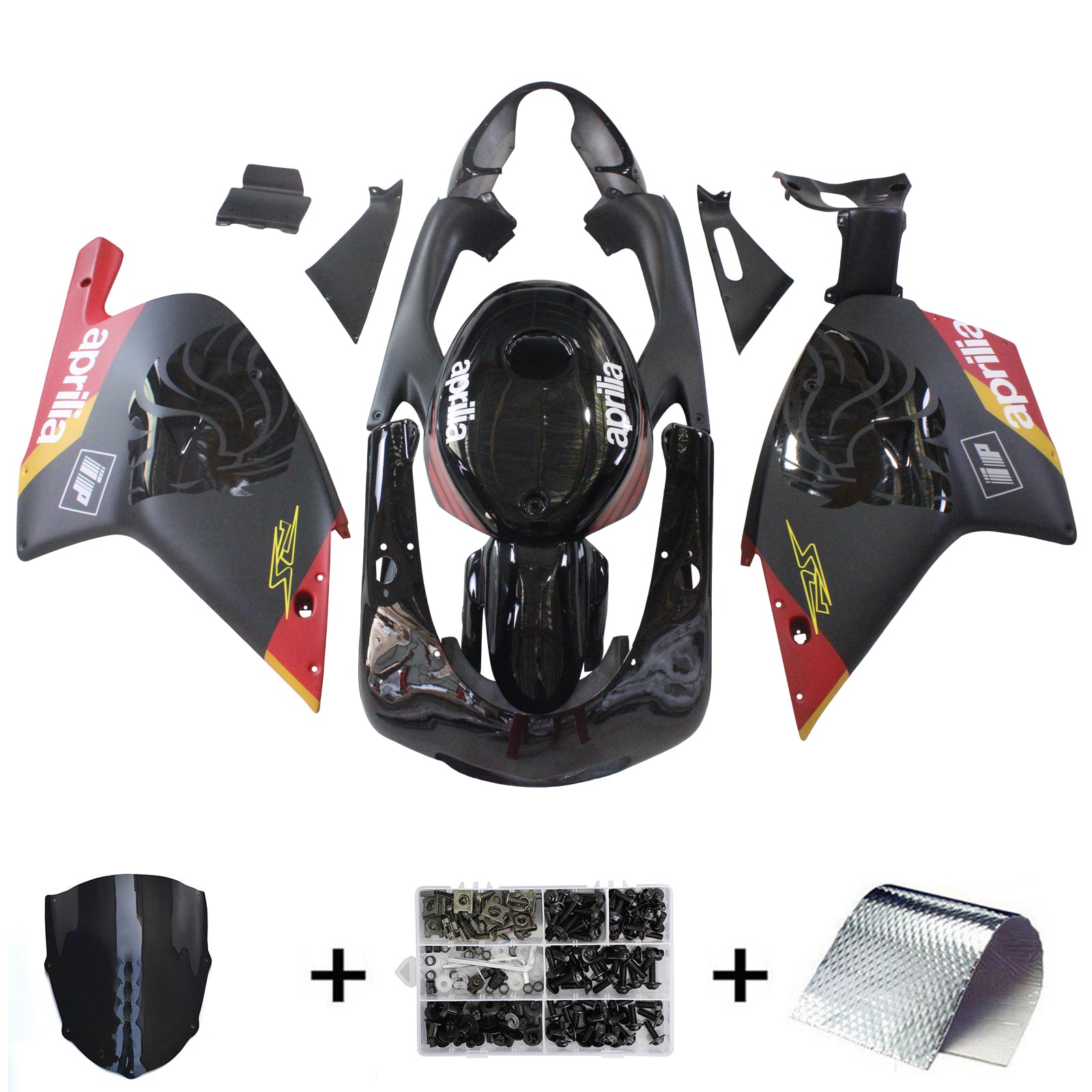 Aprilia RS125 2000-2005 Kit Carenado Carrocería Plástico ABS