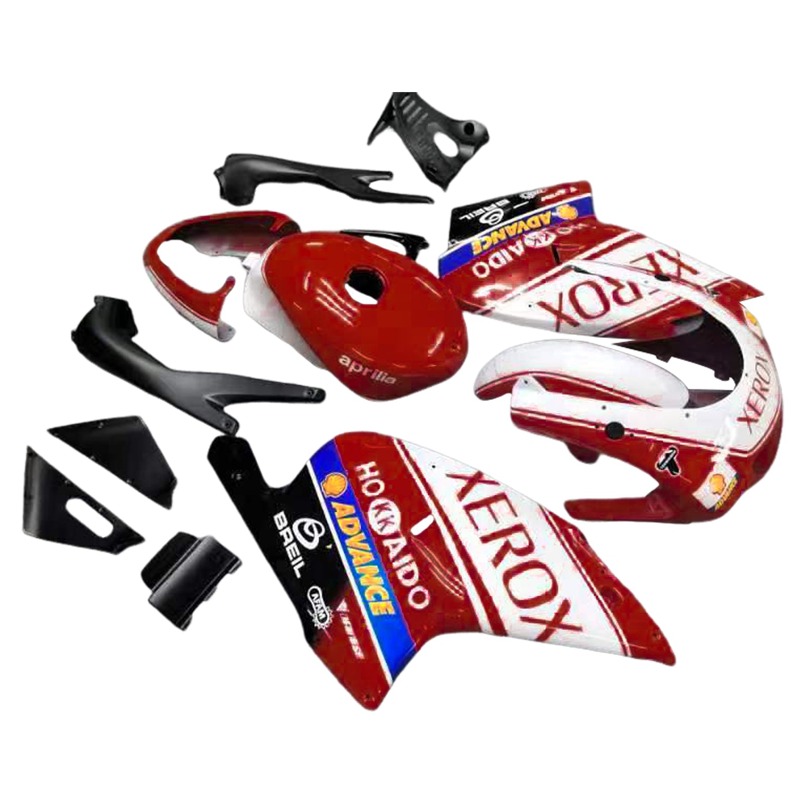 아프릴리아 RS125 2000-2005 페어링 키트 차체 플라스틱 ABS