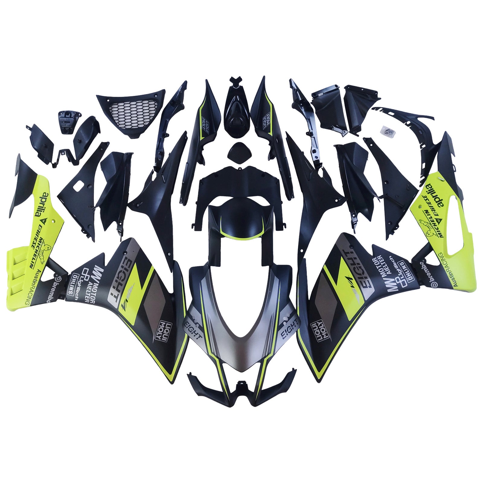 Amotopart Aprilia RSV4 1000 2016-2020 Fairing Kit Bodywork Plastic