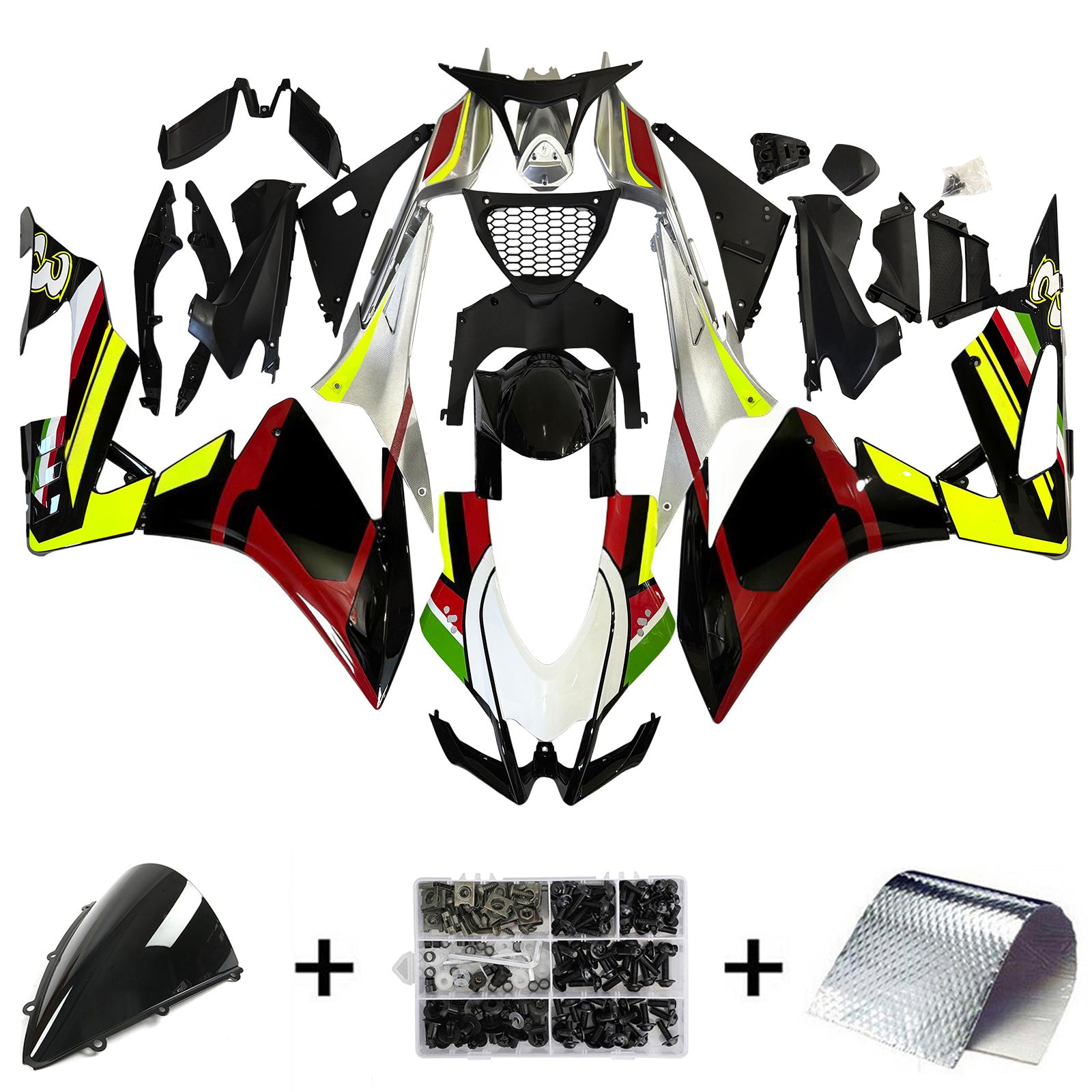 Injection Fairing Kit Bodywork Plastic For Aprilia RSV4 1000 2016-2020