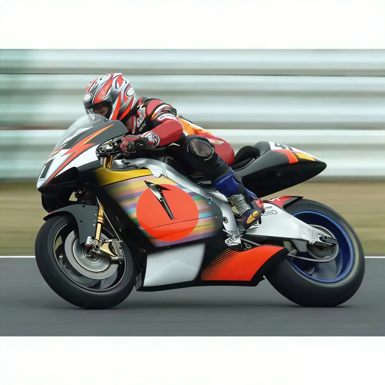 Amotopart Aprilia RSV1000 2003-2006 Fairing Kit Bodywork Plastic