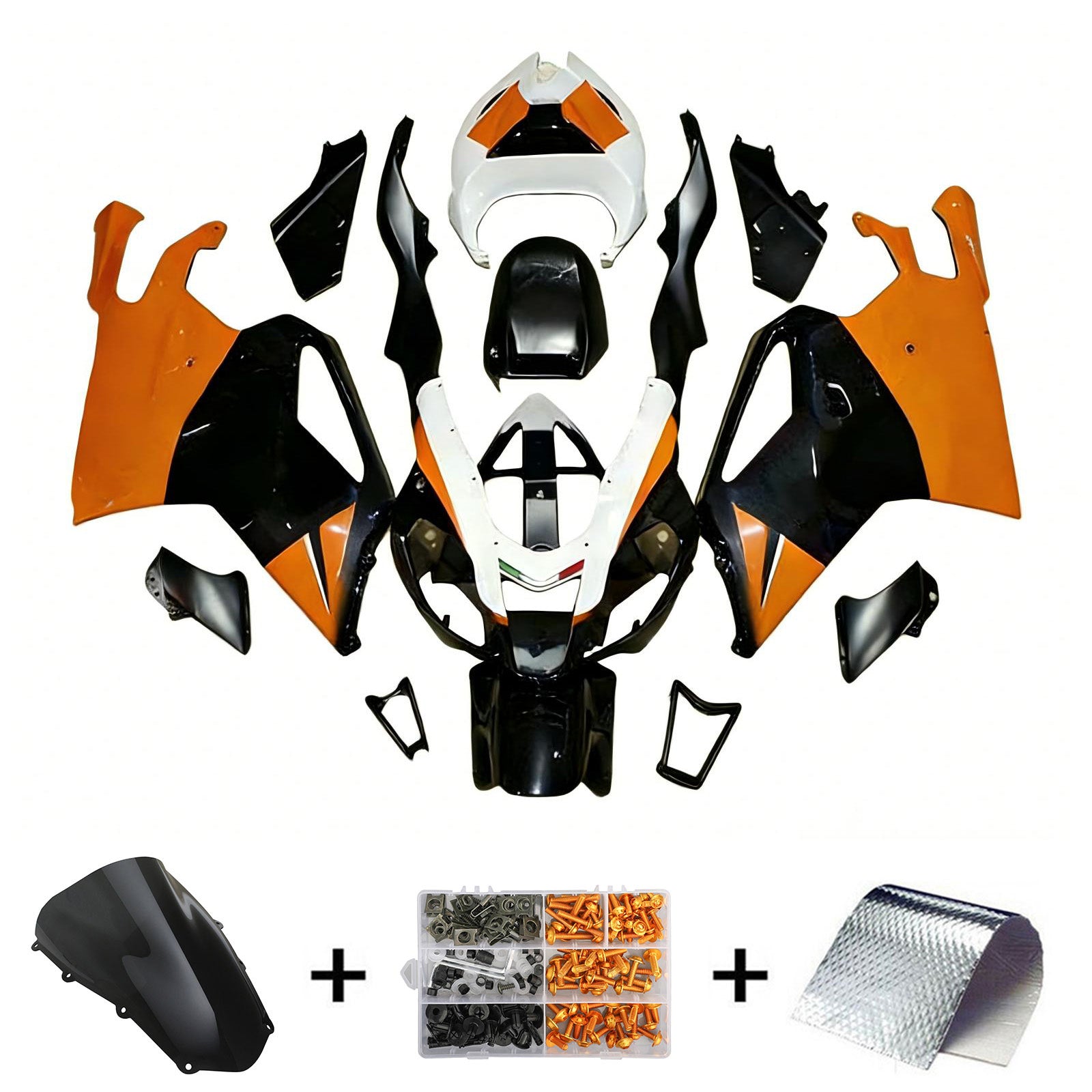 Amotopart Aprilia RSV1000 2003-2006 Fairing Kit Bodywork Plastic