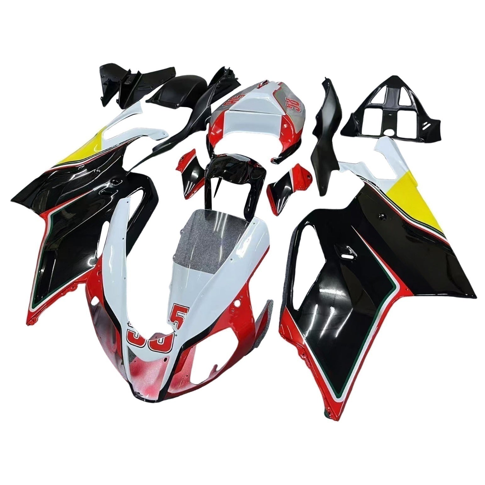 Amotopart Aprilia RSV1000 2003-2006 Fairing Kit Bodywork Plastic