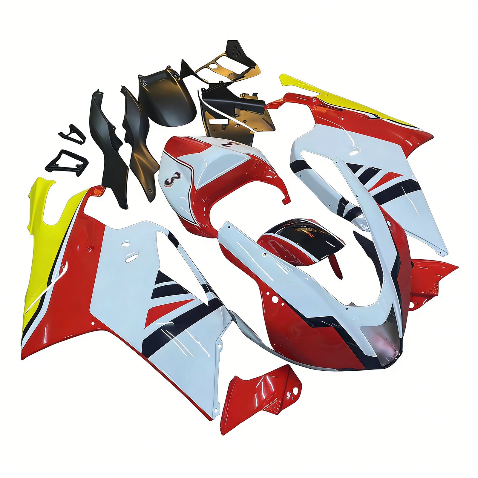 Amotopart Aprilia RSV1000 2003-2006 Fairing Kit Bodywork Plastic