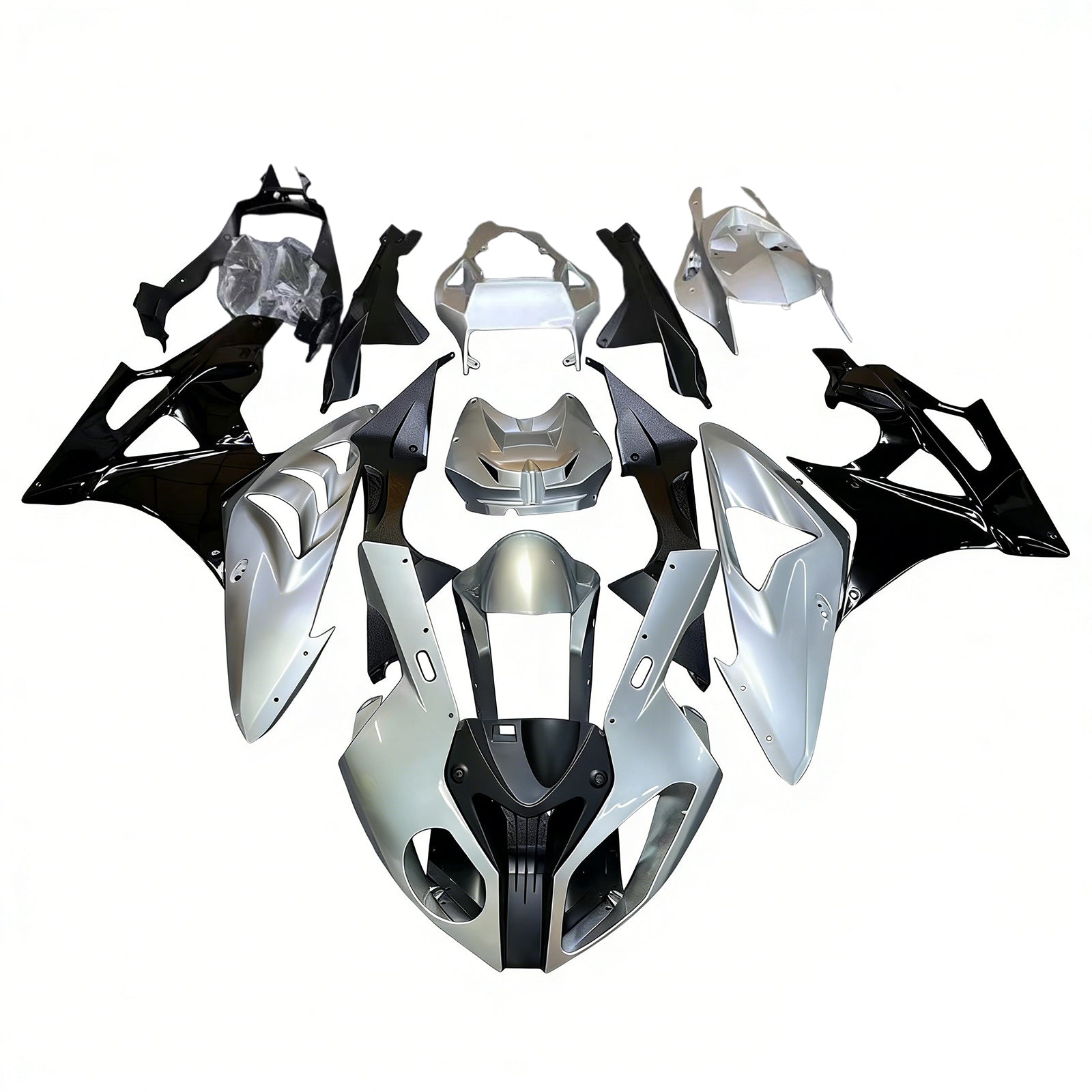 Carenados para BMW S1000RR 2009-2014 Mineral Silver Metallic BMW Generic