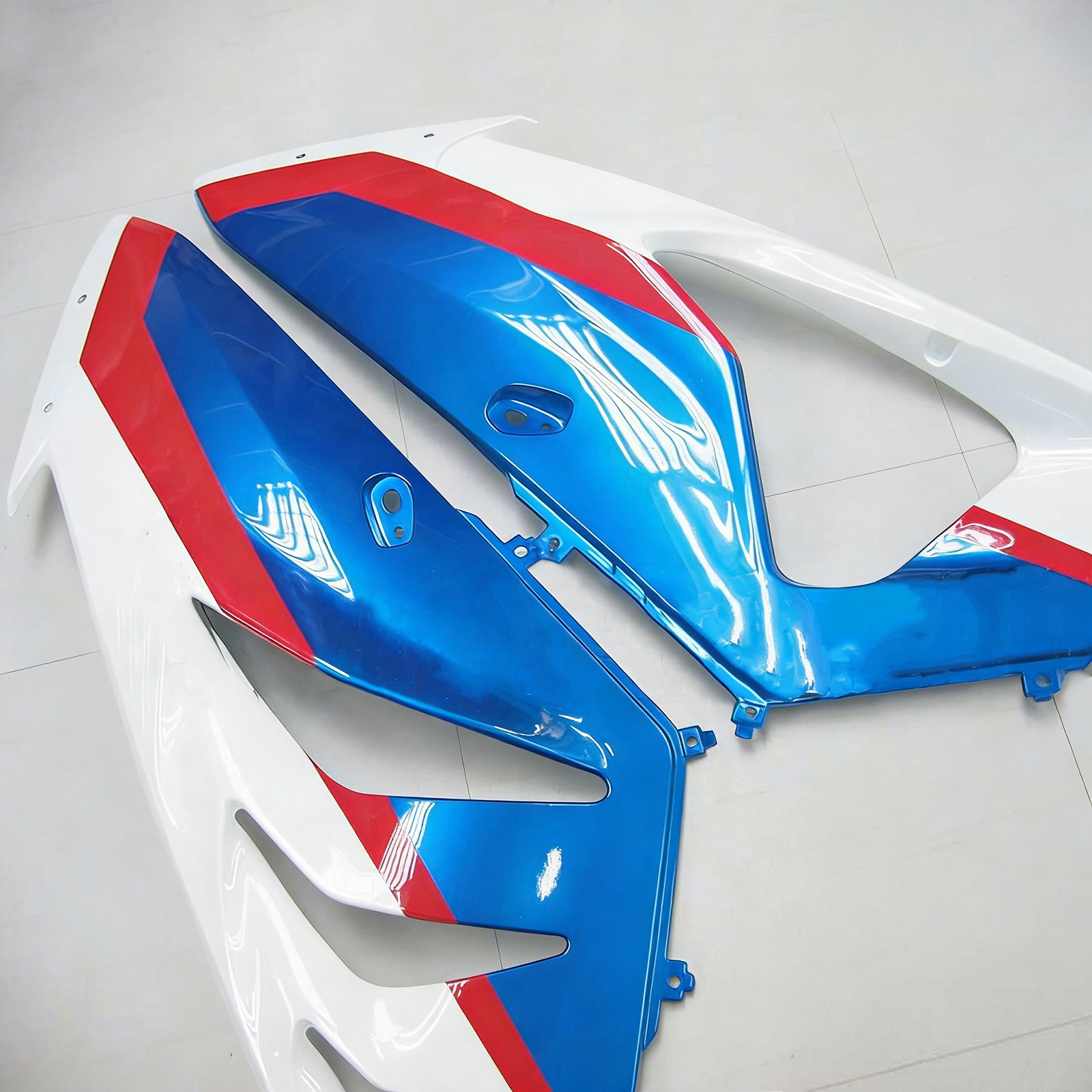 Carenados para BMW S1000RR 2009-2014 Rojo Blanco Azul SRR Genérico