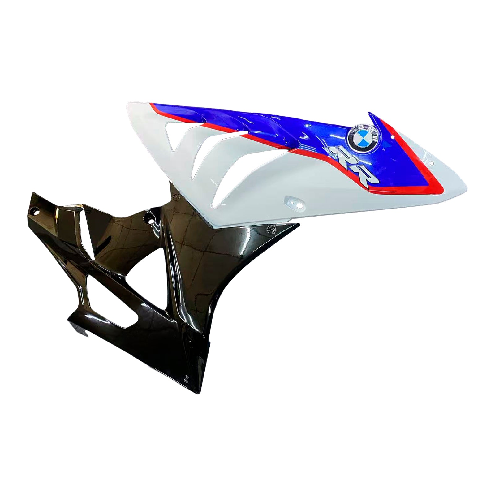 2009-2014 BMW S1000RR 화이트 블루 SRR 제네릭 페어링