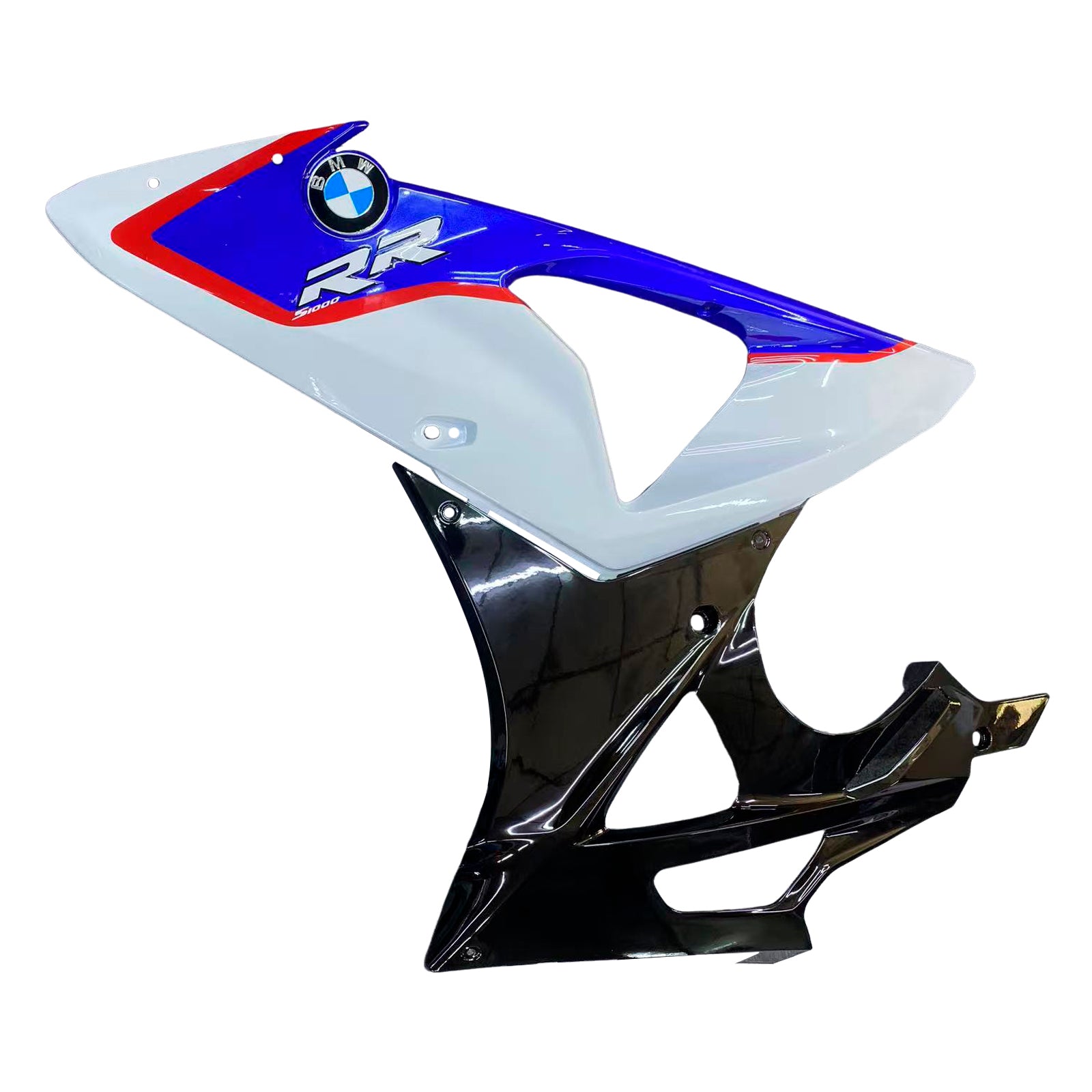 2009-2014 BMW S1000RR 화이트 블루 SRR 제네릭 페어링