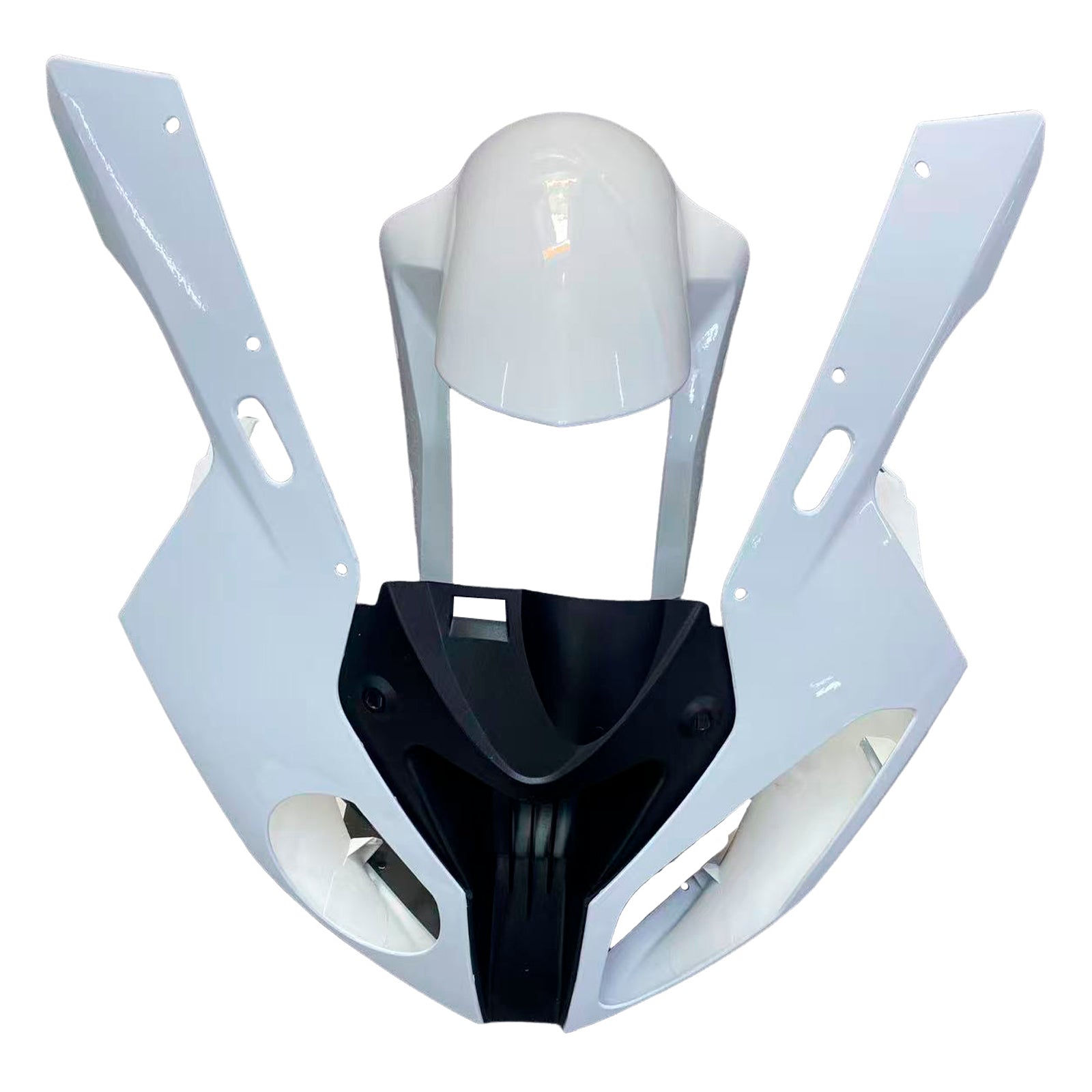 2009-2014 BMW S1000RR 화이트 블루 SRR 제네릭 페어링