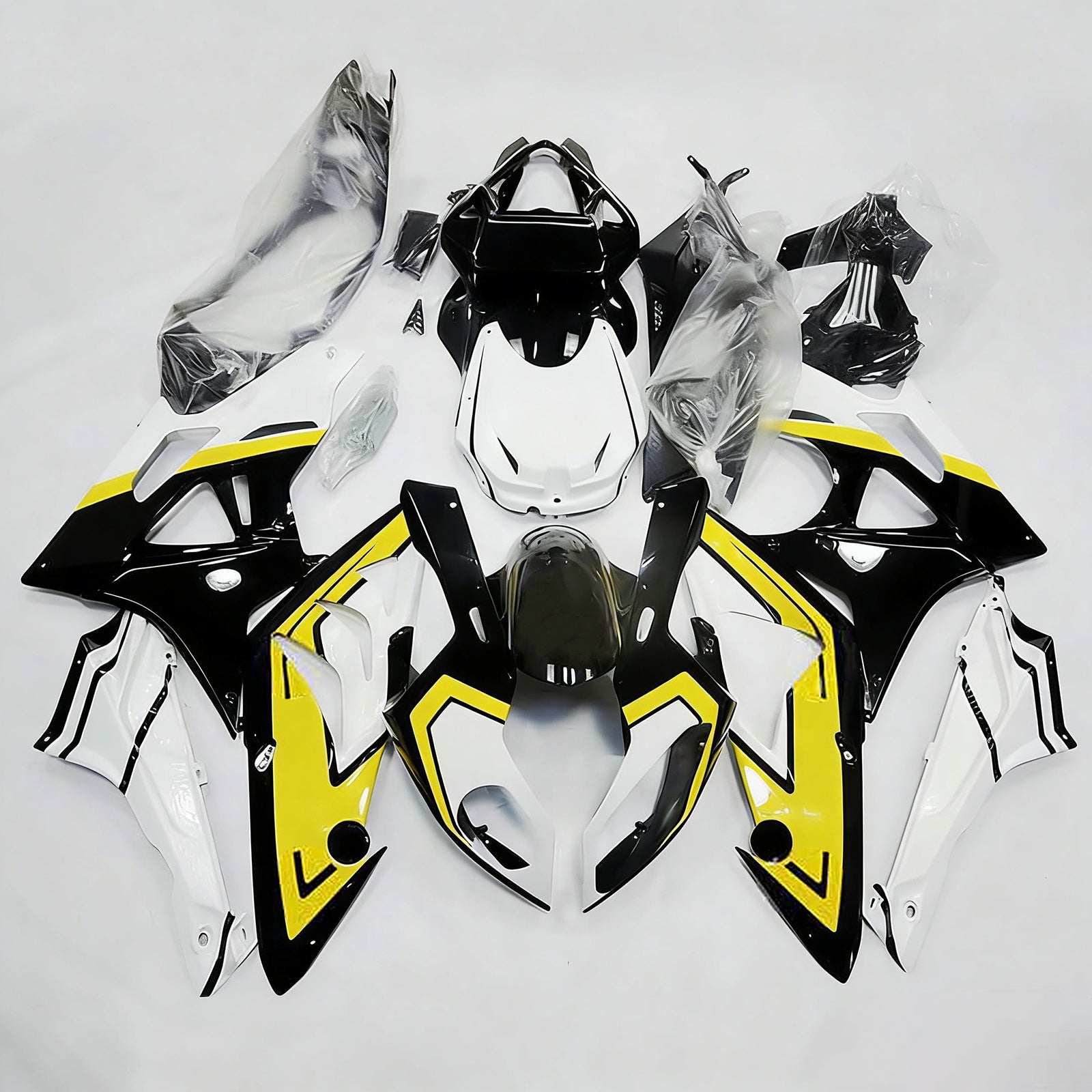 Kit de carenado de inyección Carrocería Plástico ABS apto para BMW S1000RR 2009-2014 Genérico
