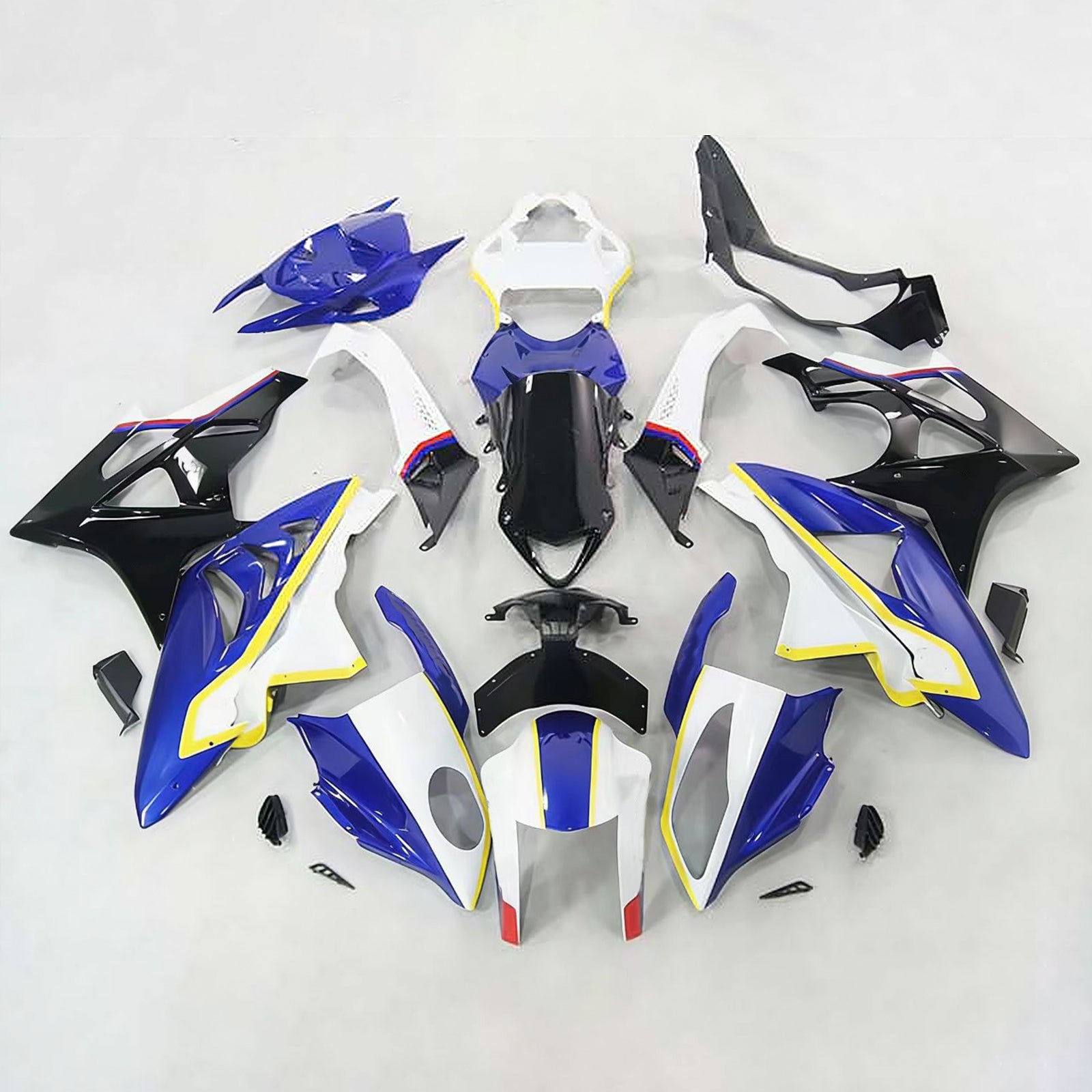 Injection Fairing Kit Bodywork Plastic ABS fit For BMW S1000RR 2009-2014 Generic