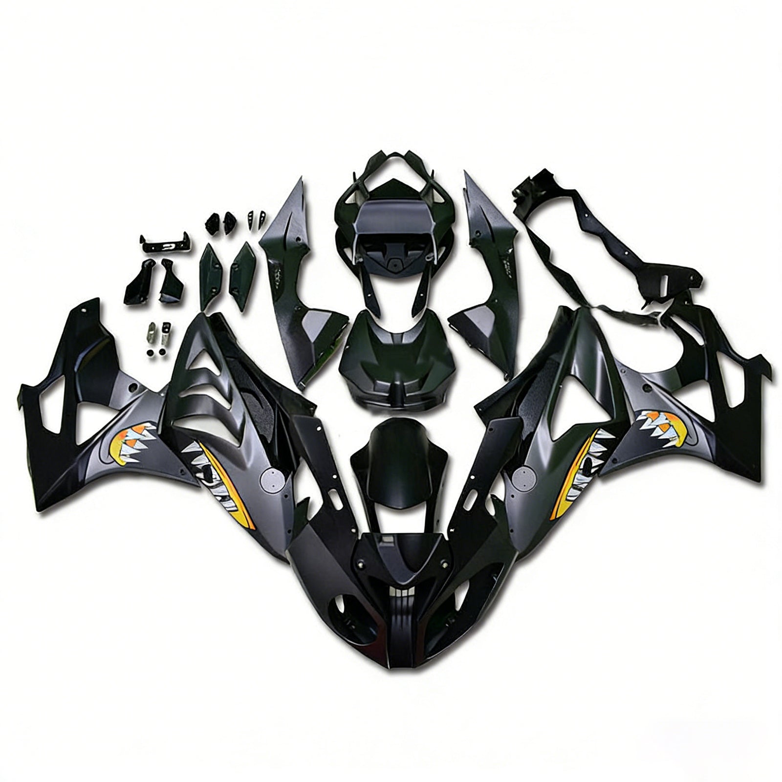 Injection Fairing Kit Bodywork Plastic ABS fit For BMW S1000RR 2009-2014 Generic