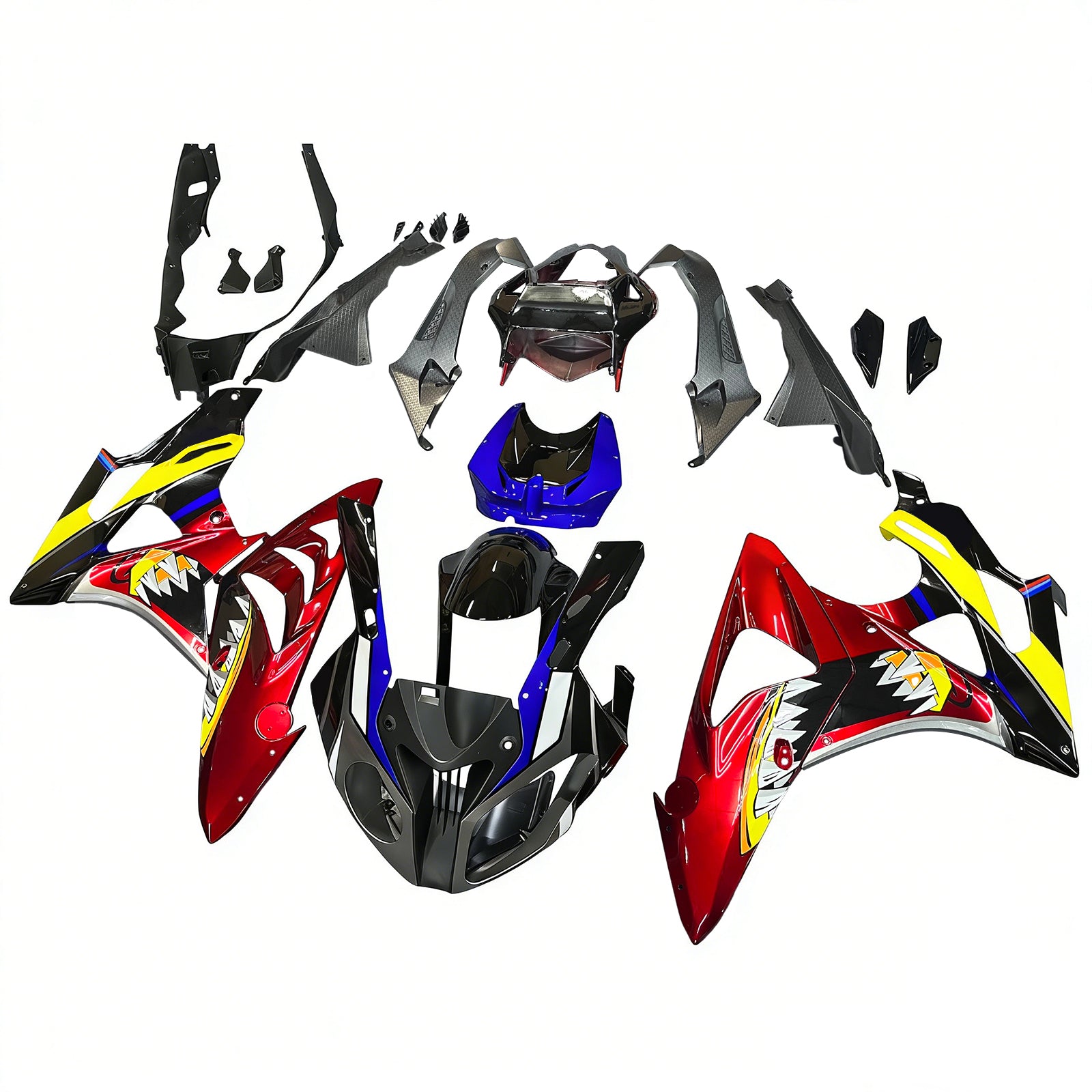 Injection Fairing Kit Bodywork Plastic ABS fit For BMW S1000RR 2009-2014 Generic
