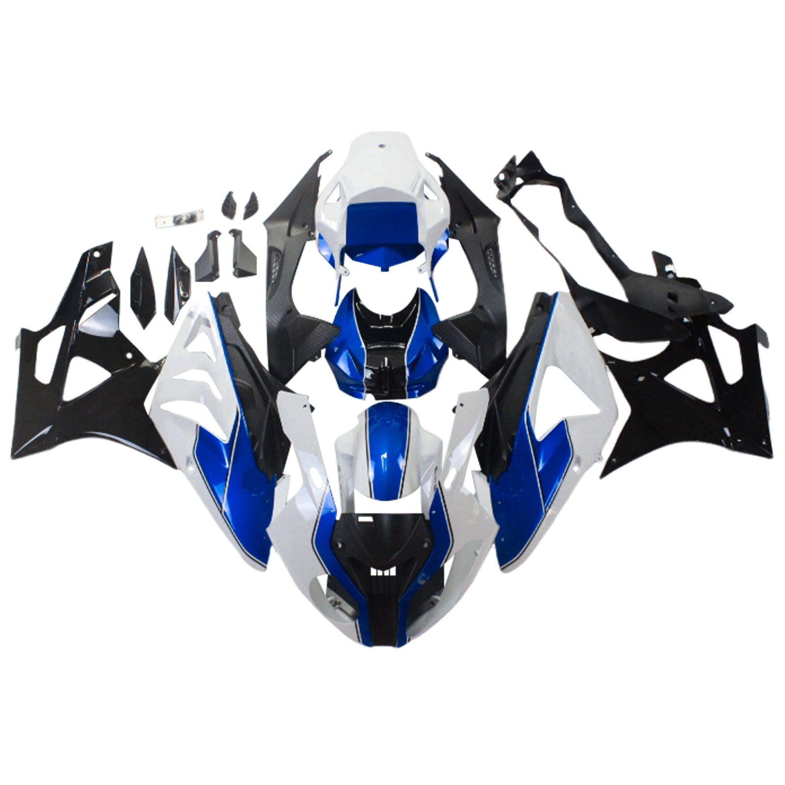 Injection Fairing Kit Bodywork Plastic ABS fit For BMW S1000RR 2009-2014 Generic